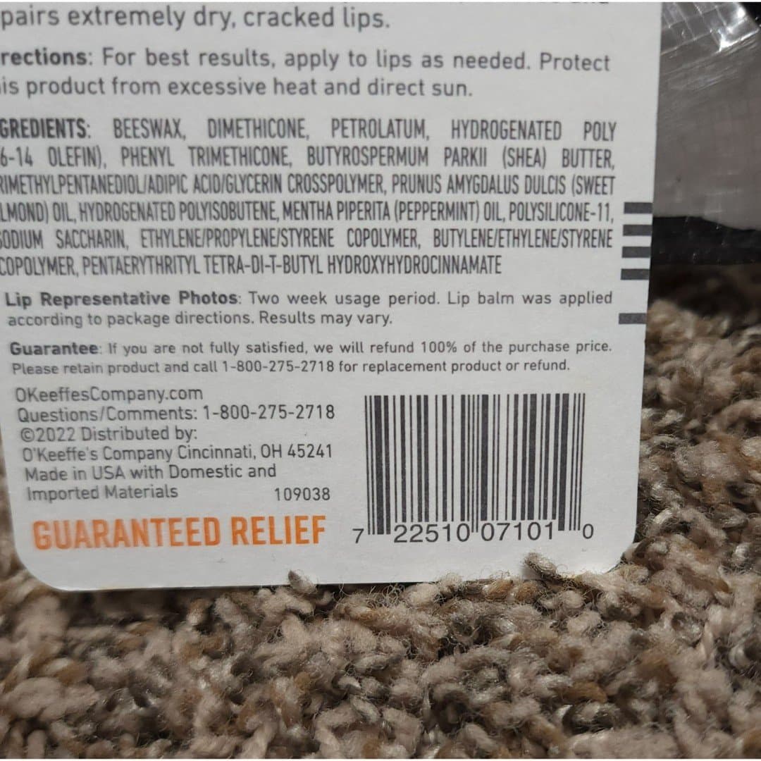 O'KEEFES LIP REPAIR COOLING LIP BALM ALL DAY MOISTURE - Thumbnail 9