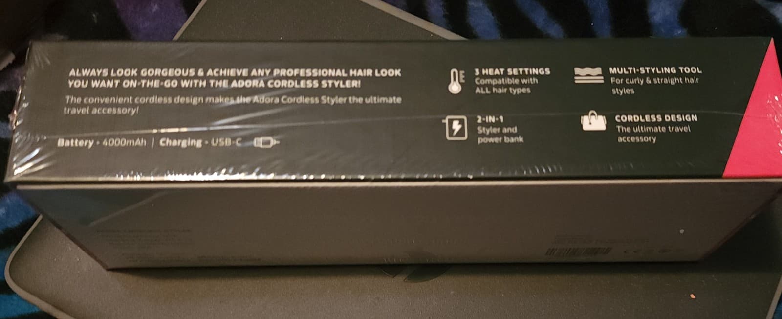 Dan Adora Wireless Hair Straightener/Cordless Styler - Thumbnail 3