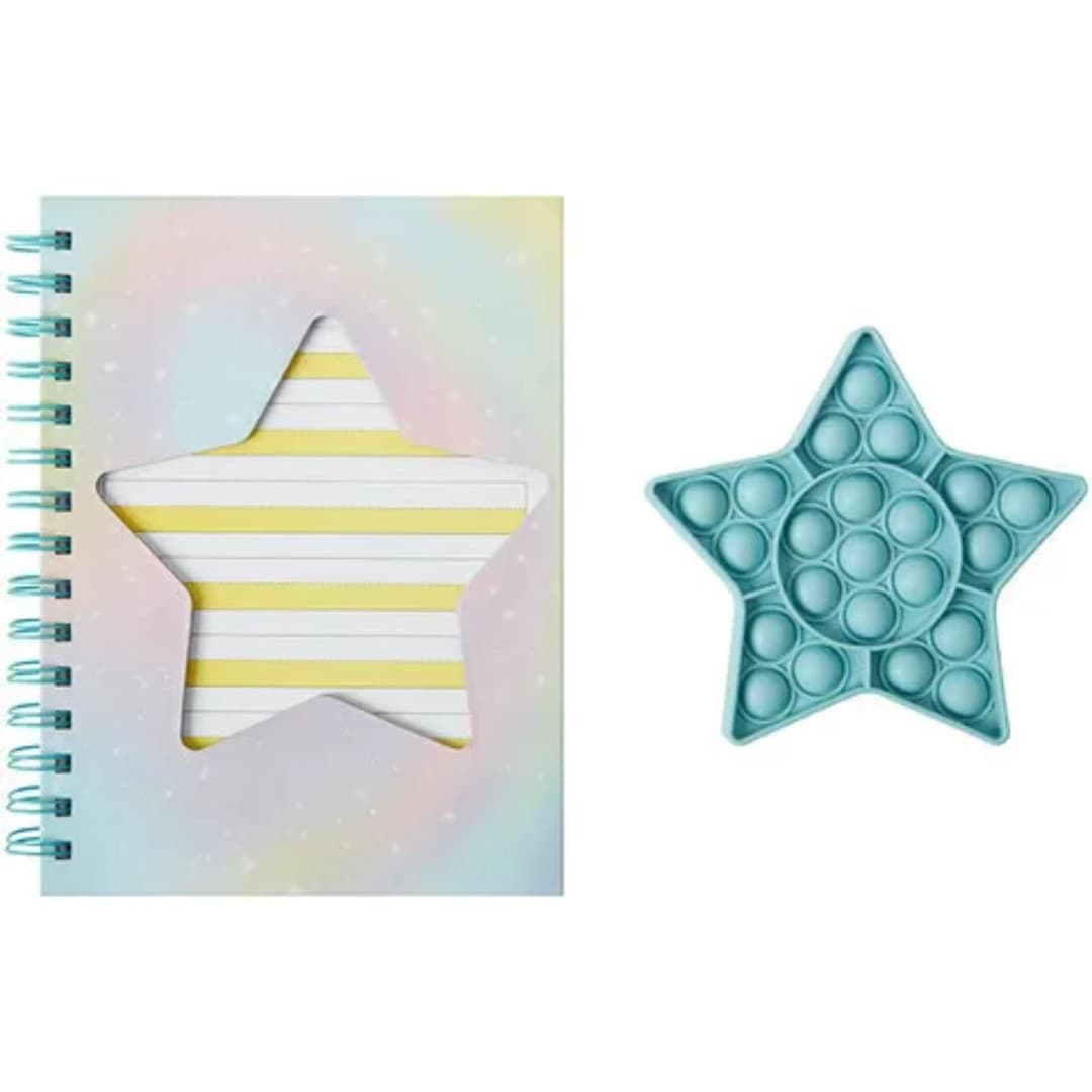 C R GIBSON SENSORY FRIENDLY STAR POP IT JOURNAL - Thumbnail 3