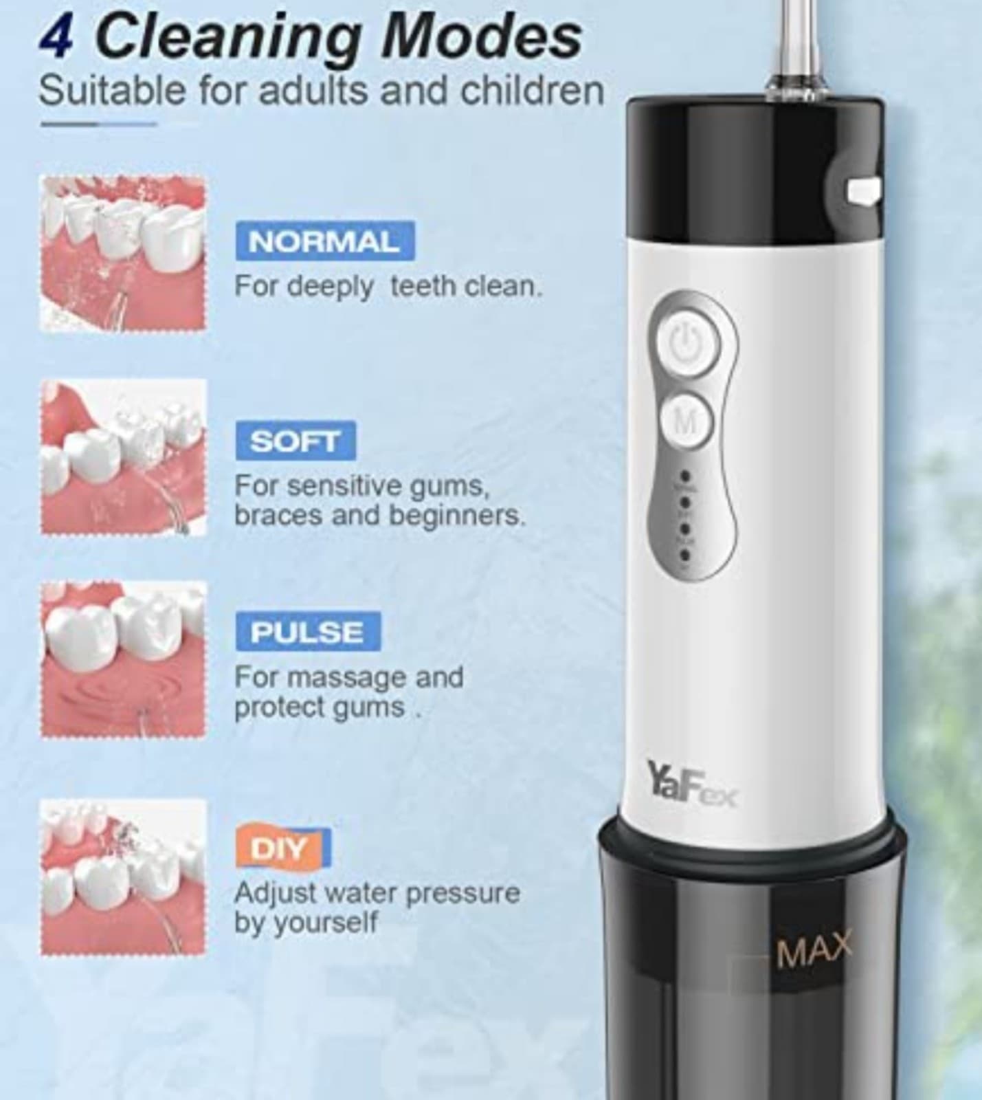 BRAND NEW PORTABLE ORAL IRRIGATOR BY YAFEX - Thumbnail 2