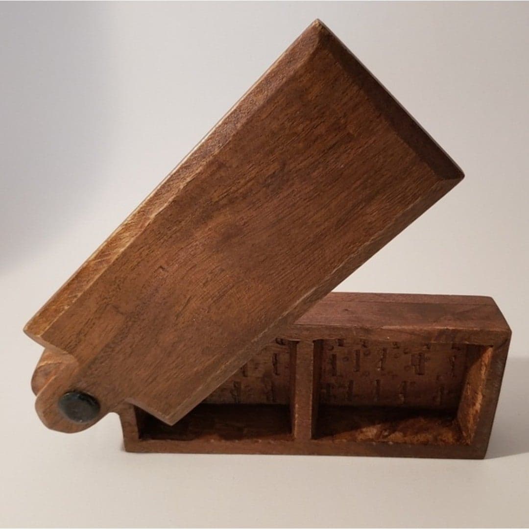 Handcarved Wooden Box - Thumbnail 2