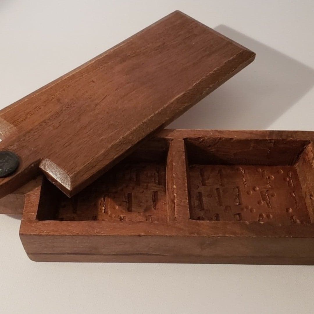 Handcarved Wooden Box - Thumbnail 3