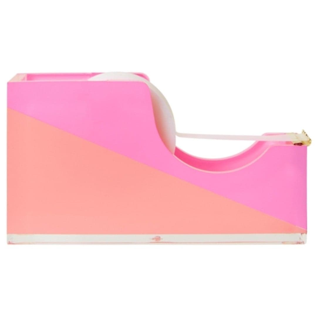 KAILO CHIC ACRYLIC TAPE DISPENSER IN PINK - Thumbnail 5