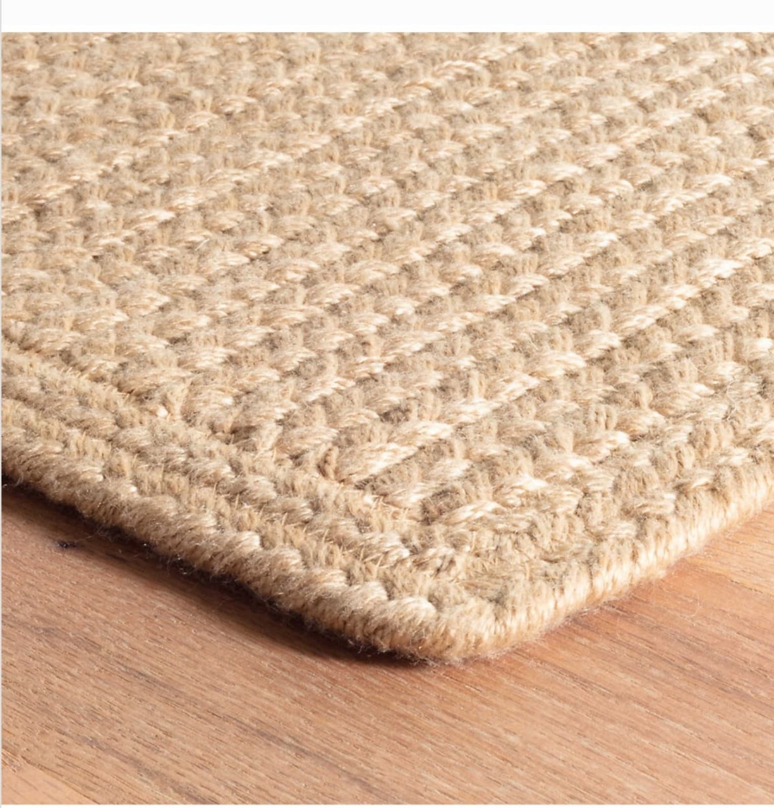Dash & Albert Rio Braided Hand Woven Jute Rug Indoor or Outdoor - Thumbnail 3