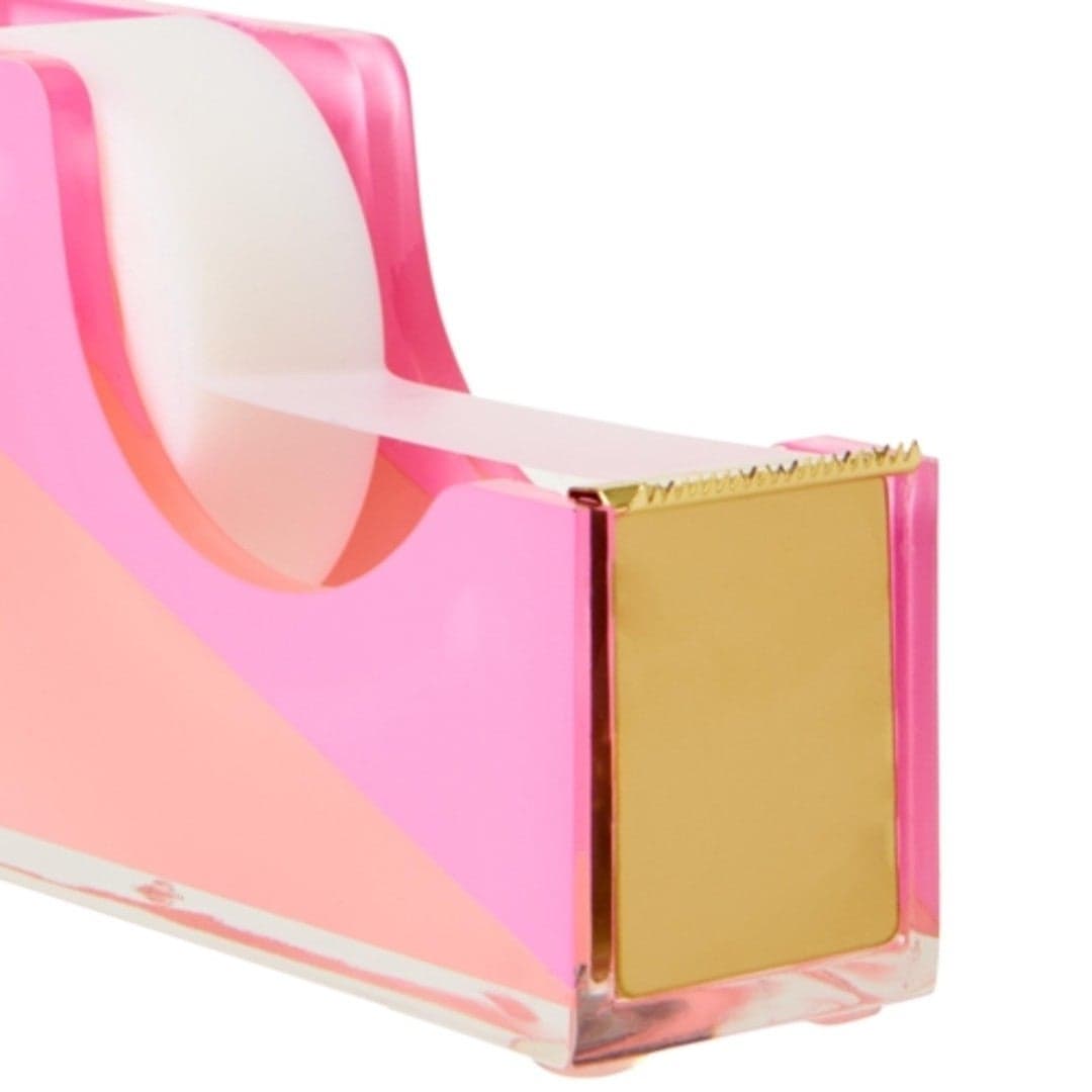 KAILO CHIC ACRYLIC TAPE DISPENSER IN PINK - Thumbnail 6