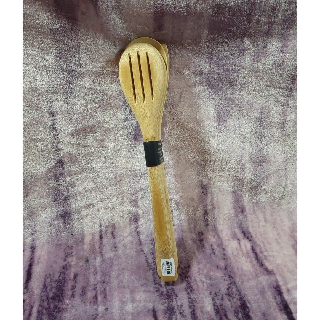 5 Piece Crate & Barrel Bamboo Kitchen Utensil Set - Thumbnail 5