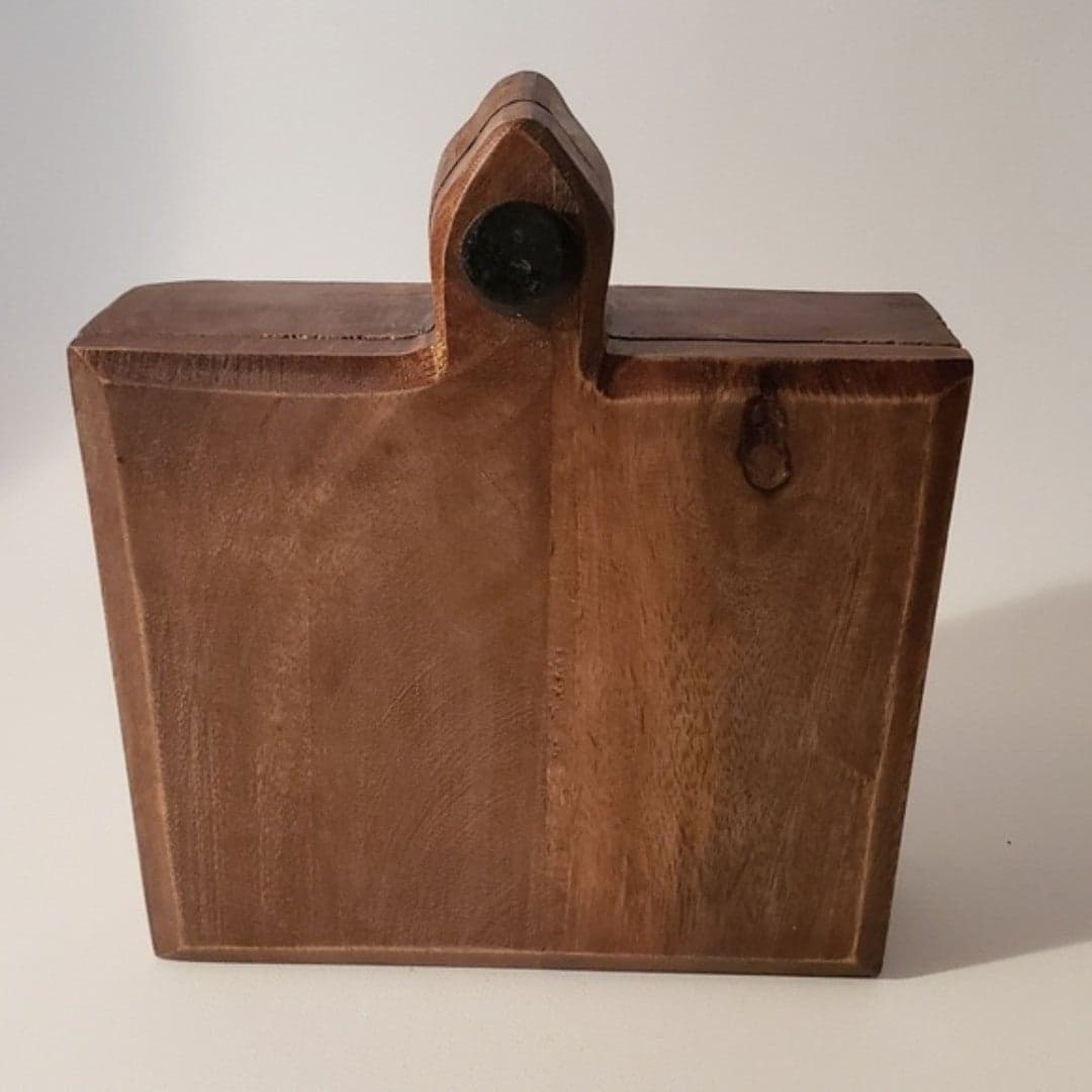 Hand carved Wood Box - Thumbnail 3