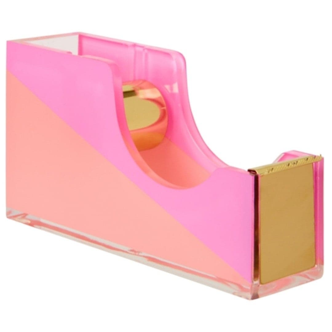 KAILO CHIC ACRYLIC TAPE DISPENSER IN PINK - Thumbnail 2