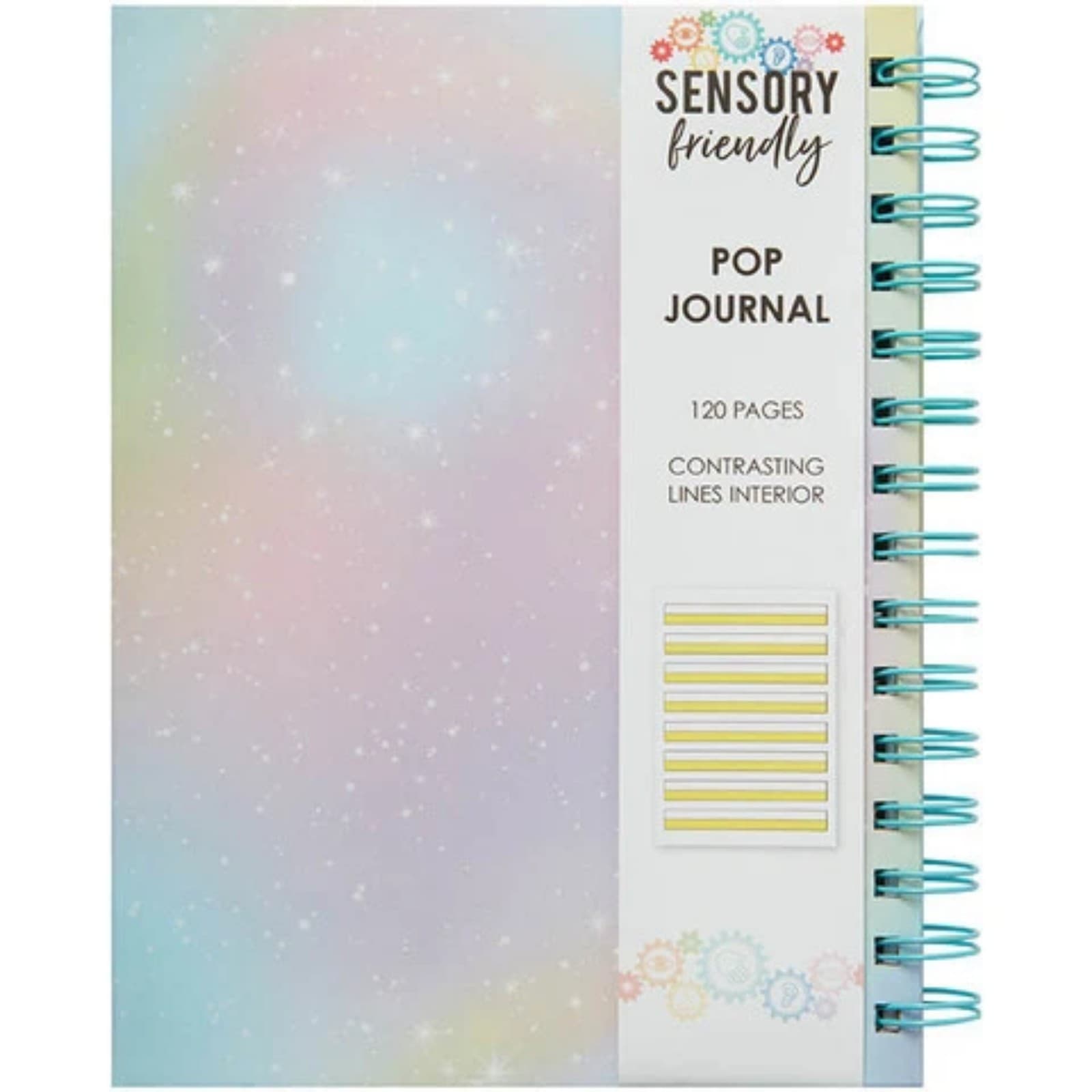 Star Pop It Sensory Friendly Journal Notebook - Thumbnail 2