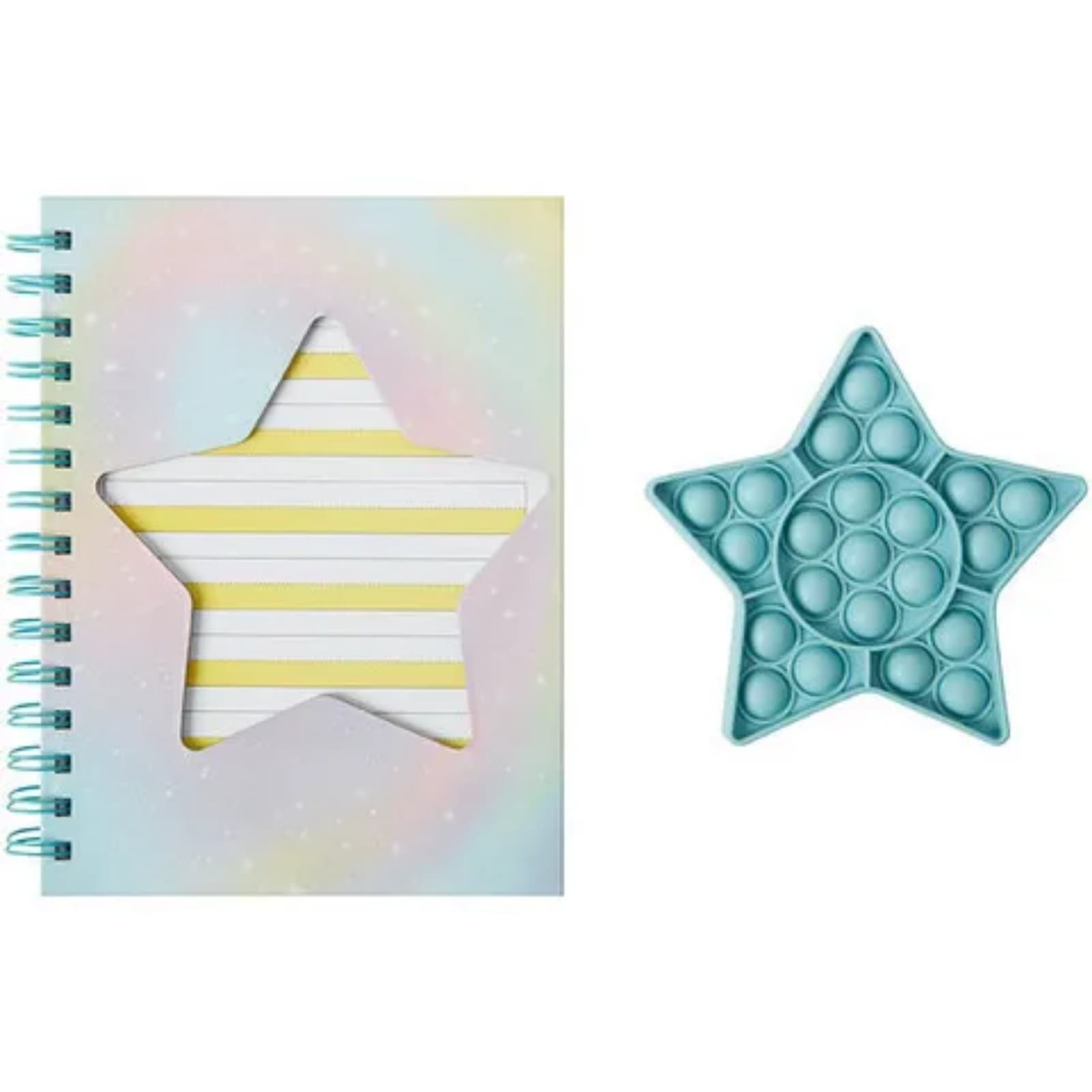 Star Pop It Sensory Friendly Journal Notebook - Thumbnail 3