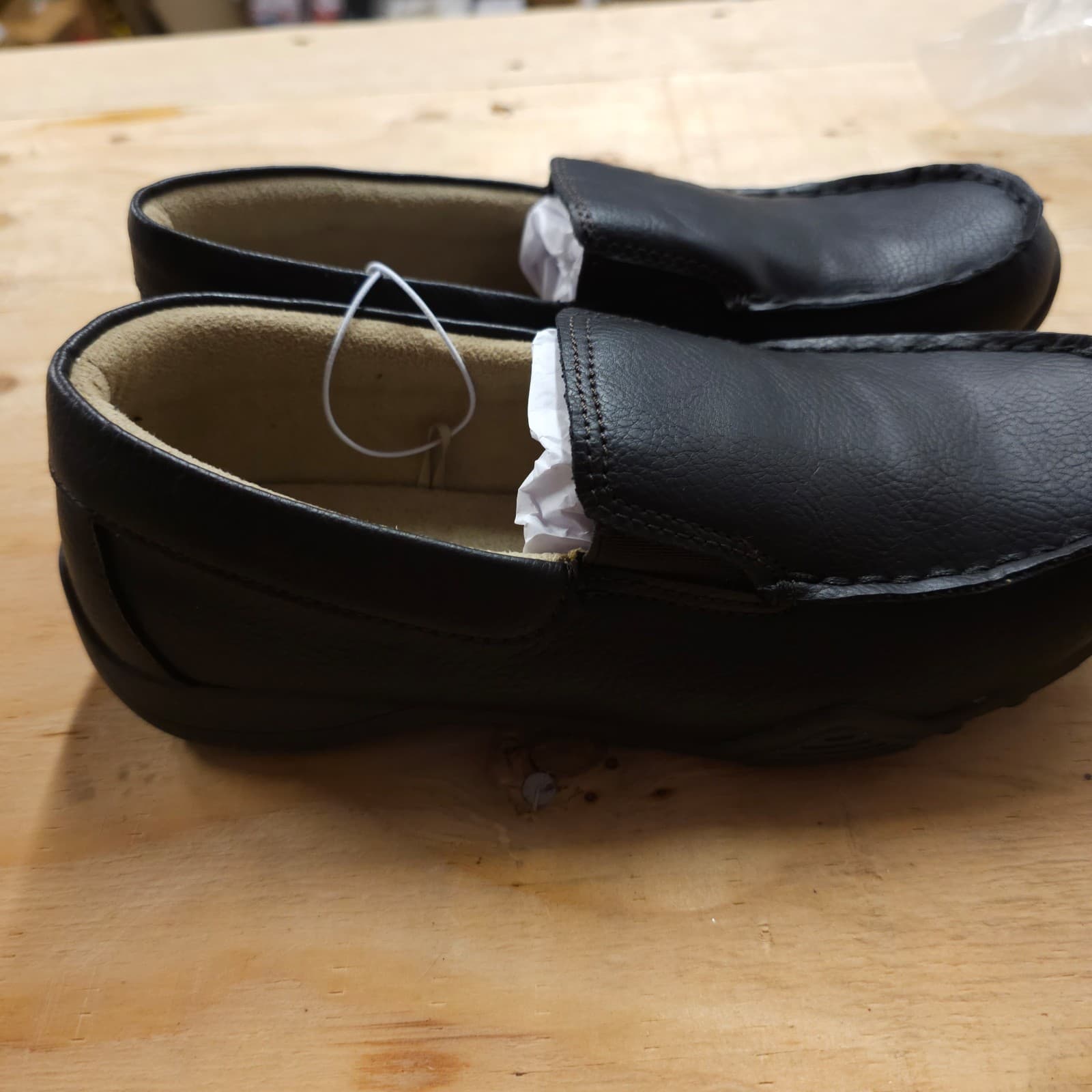 The Children's Place Boys Dress Shoes Size 3 Dark Brown - Thumbnail 3