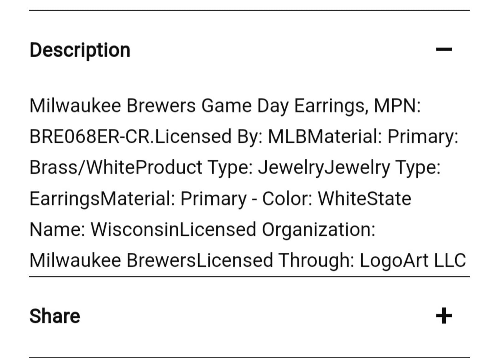 Milwaukee Brewers Baseball Game Day Earrings - Thumbnail 5