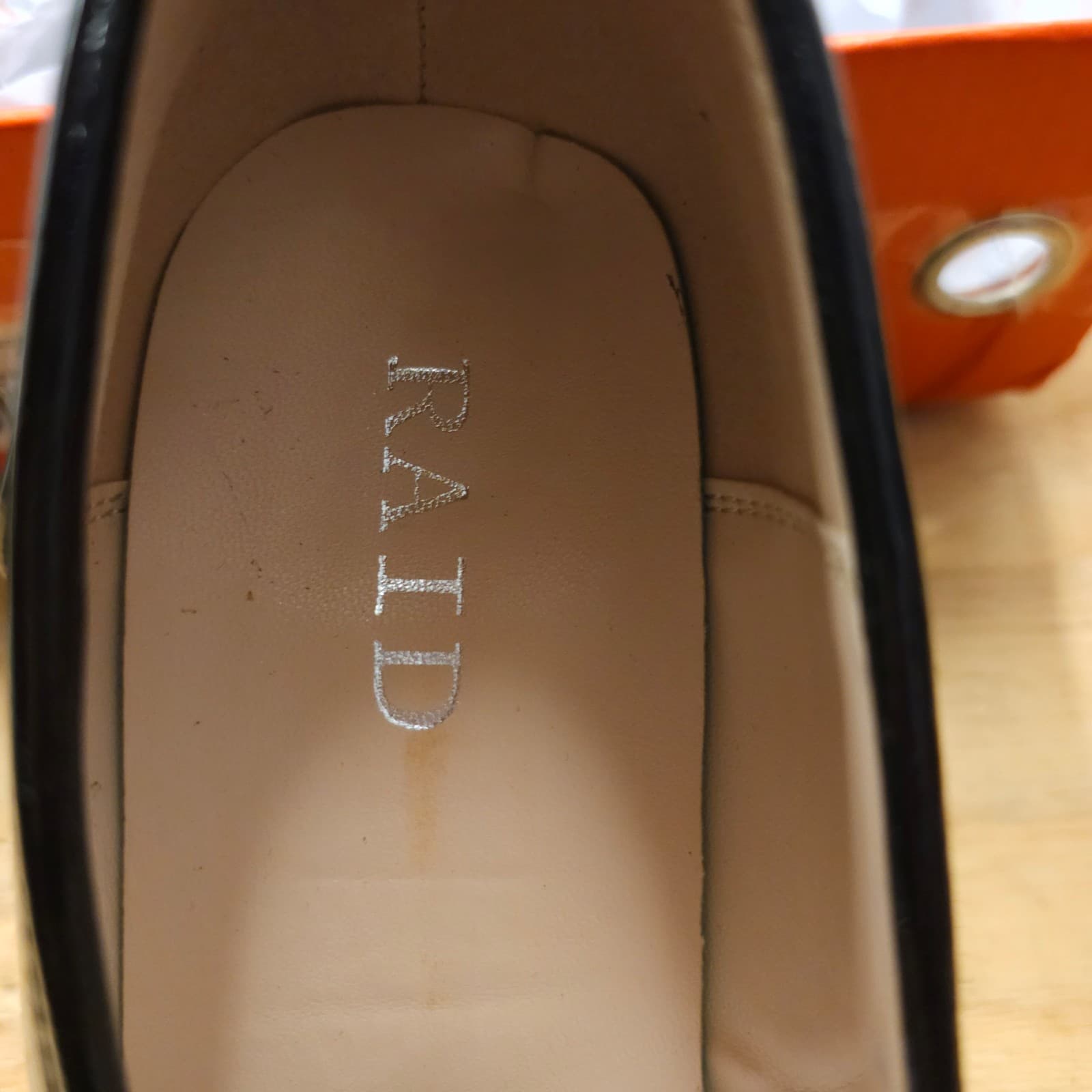 Raid Preshna Platform Heel Loafer in Black Size 10 US - Thumbnail 6