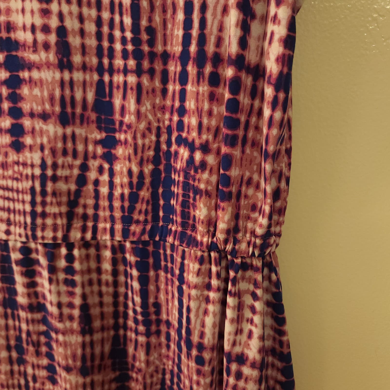 LulaRoe Summer Sleeveless Dress Size 2xl Purple - Thumbnail 5