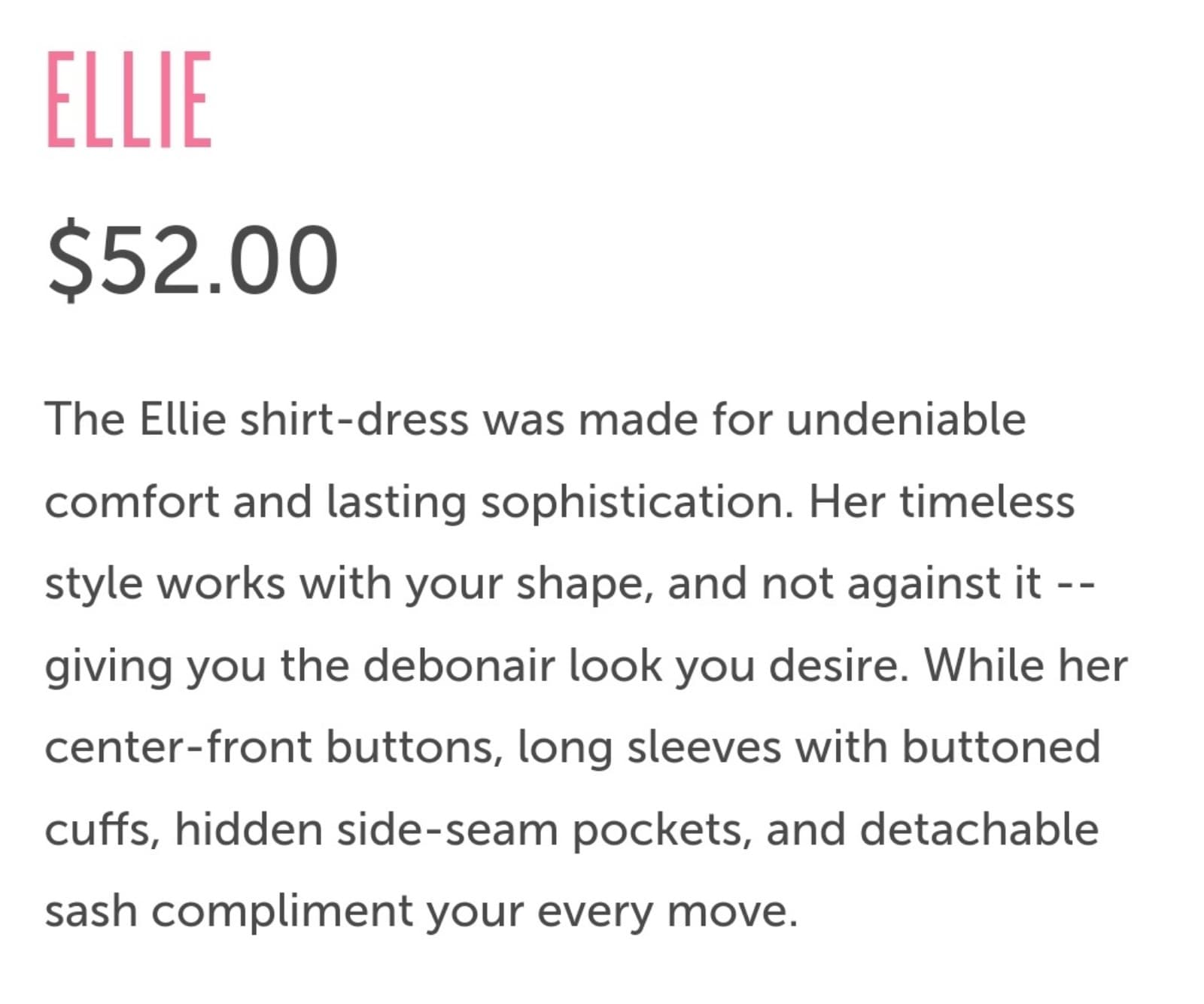 LulaRoe Ellie Classic Dress Shirt with Center Front Buttons - Thumbnail 11