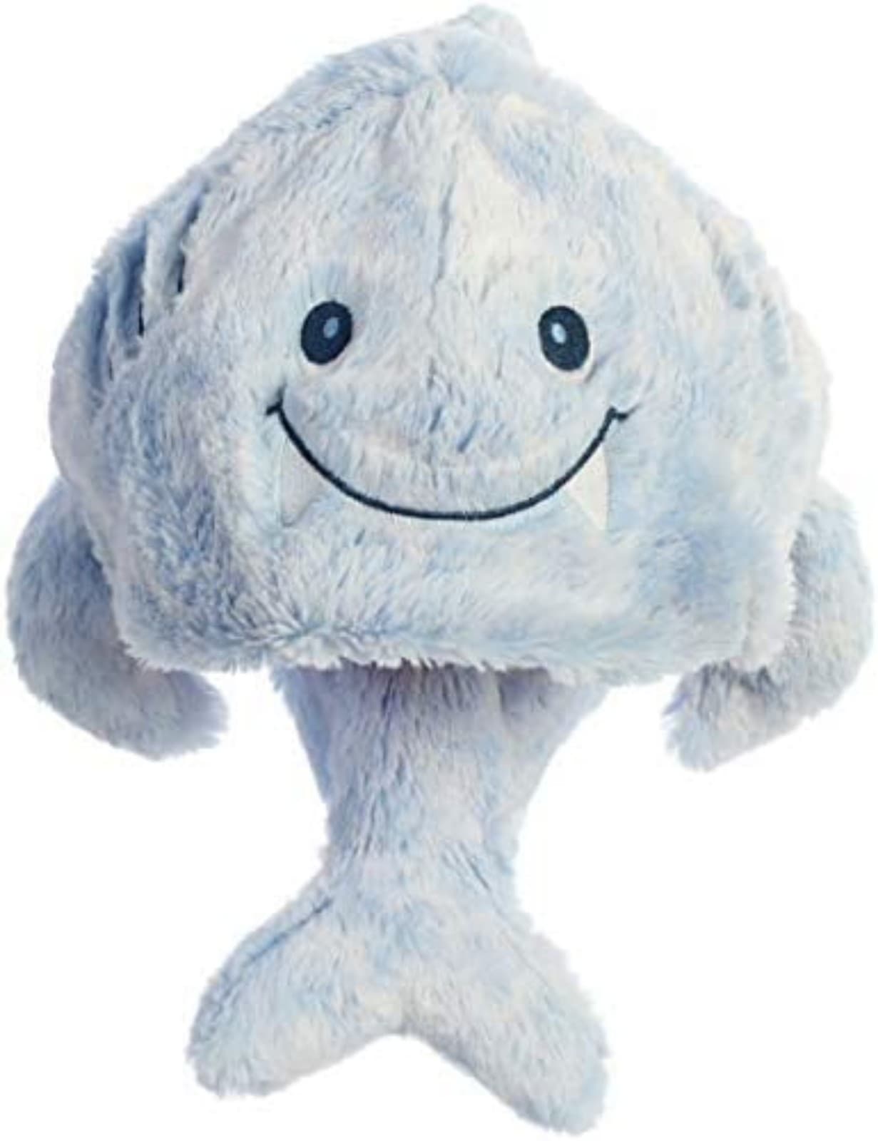 Ebba Plush Hat Toppers for Babies in Blue Pink and Gray OS Fits All - Thumbnail 2