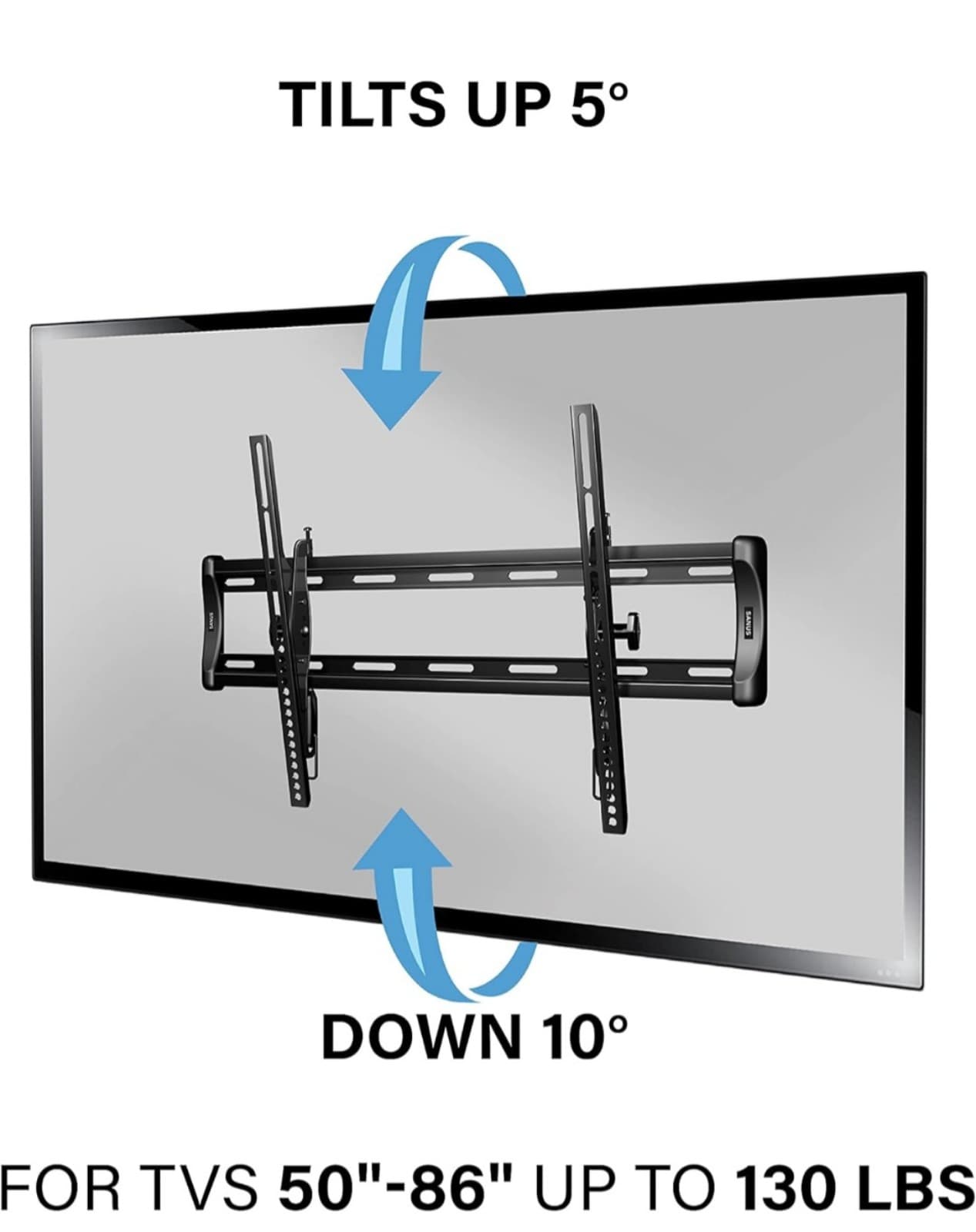 Tilt LED LCD TV Wall Mount for Large Tv NL802B - Thumbnail 9