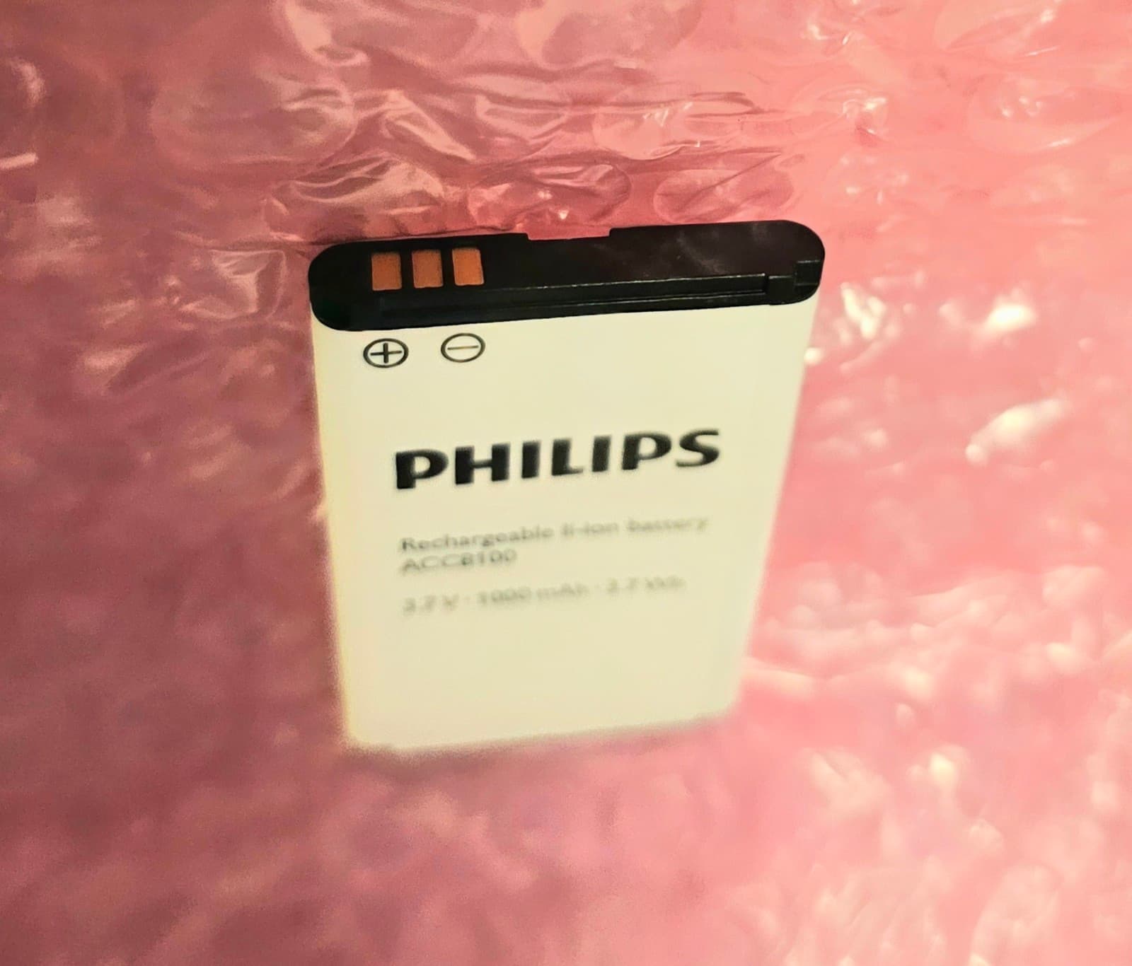Philips Rechargable li-ion Battery ACC8100 for Dictation Recorder - Thumbnail 3