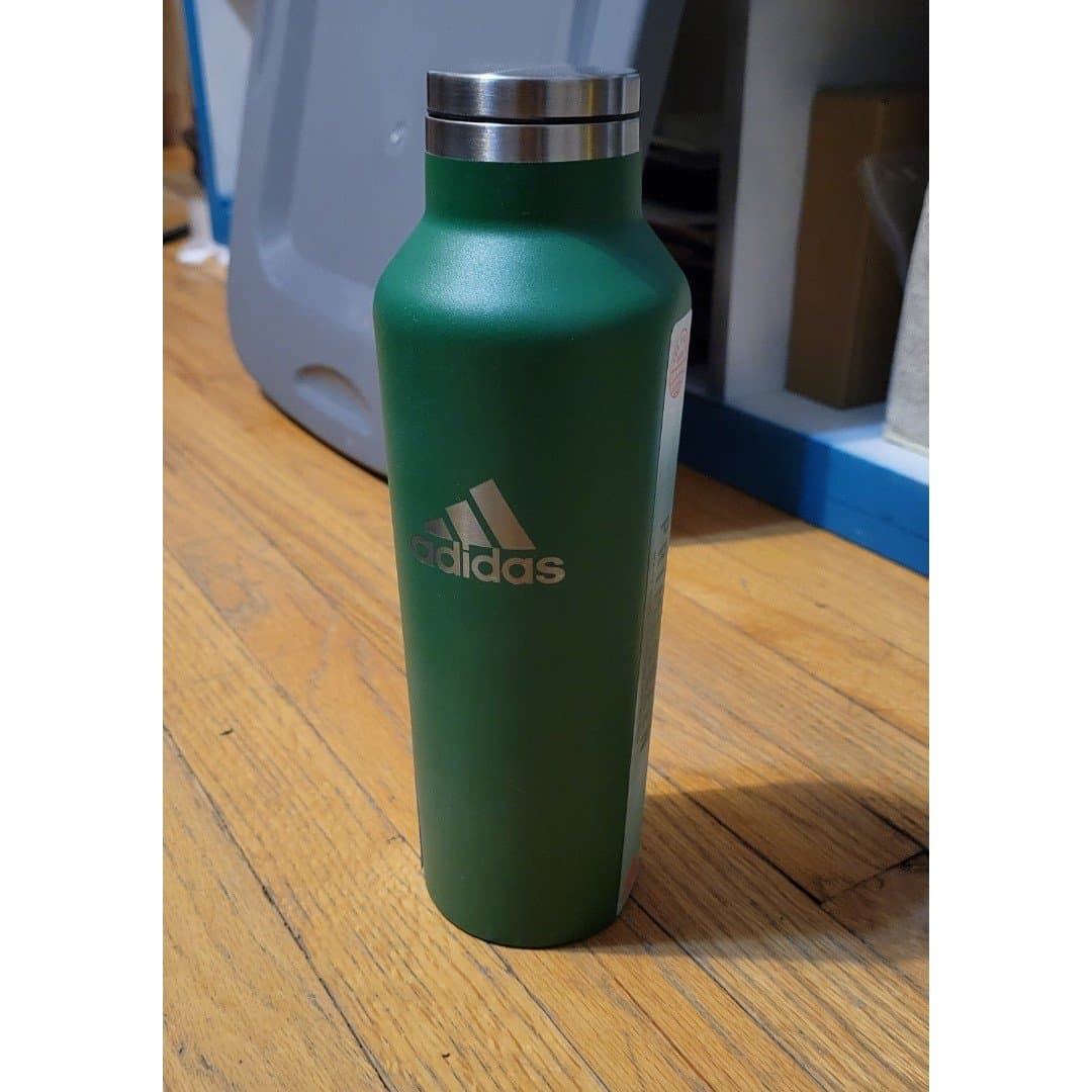 Green Adidas Corkcicle 20oz Sport Canteen - Thumbnail 4