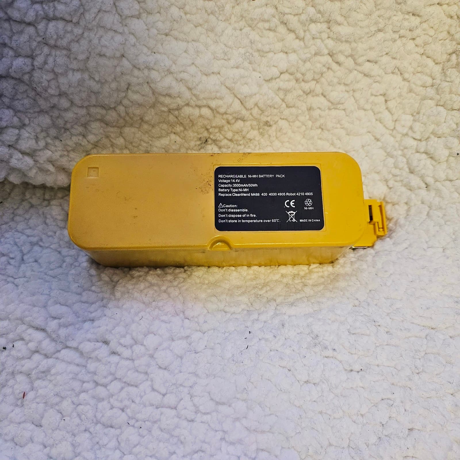 OEM Rechargable Ni-MH Battery Pack 14.4 Volts - Thumbnail 3