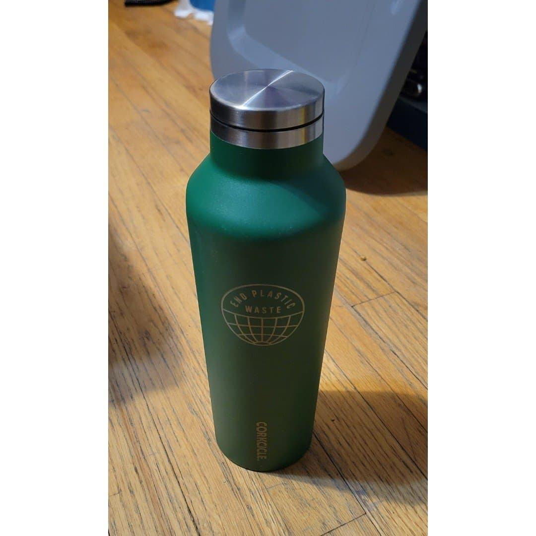 Green Adidas Corkcicle 20oz Sport Canteen - Thumbnail 2