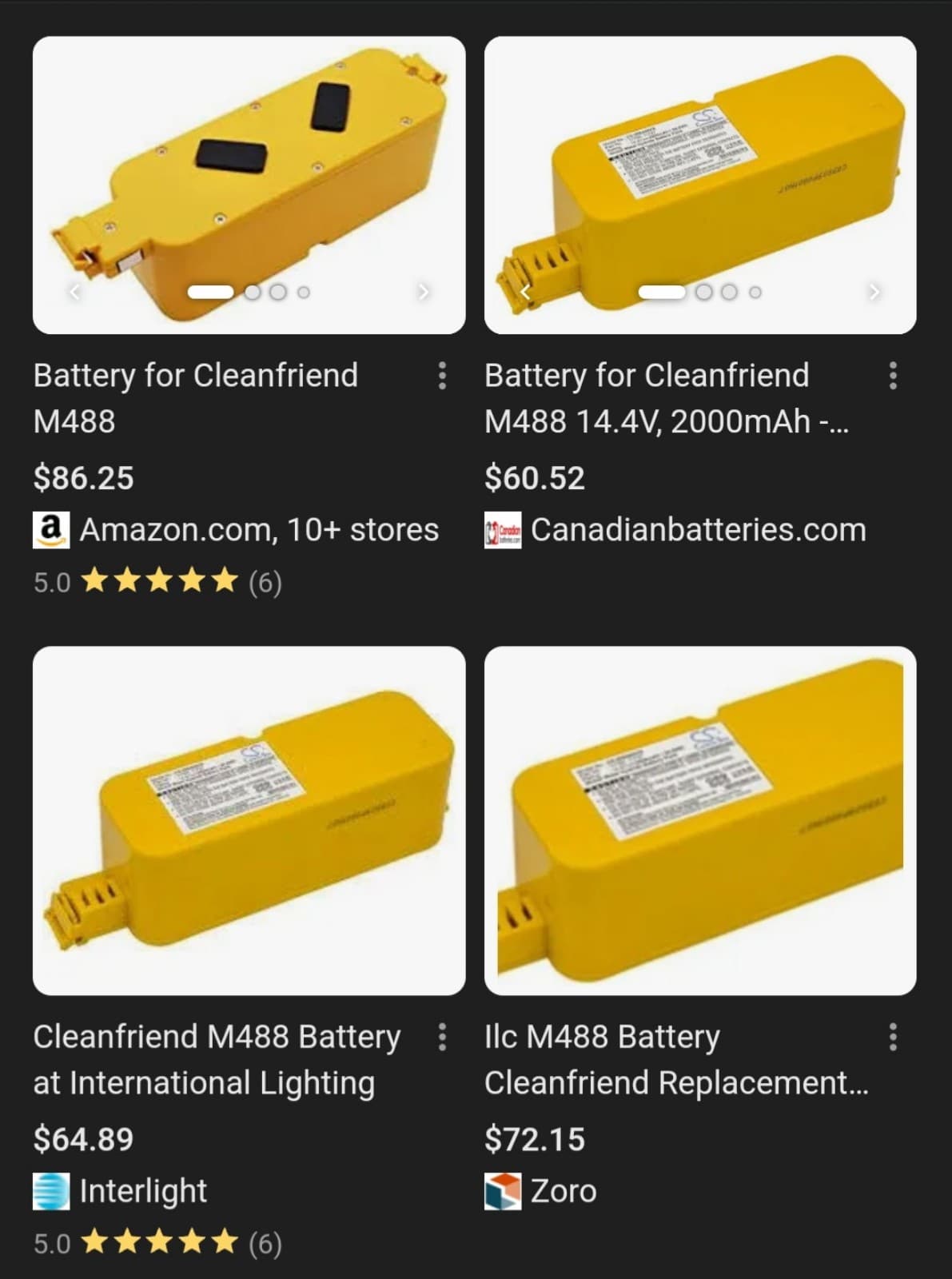 OEM Rechargable Ni-MH Battery Pack 14.4 Volts - Thumbnail 10