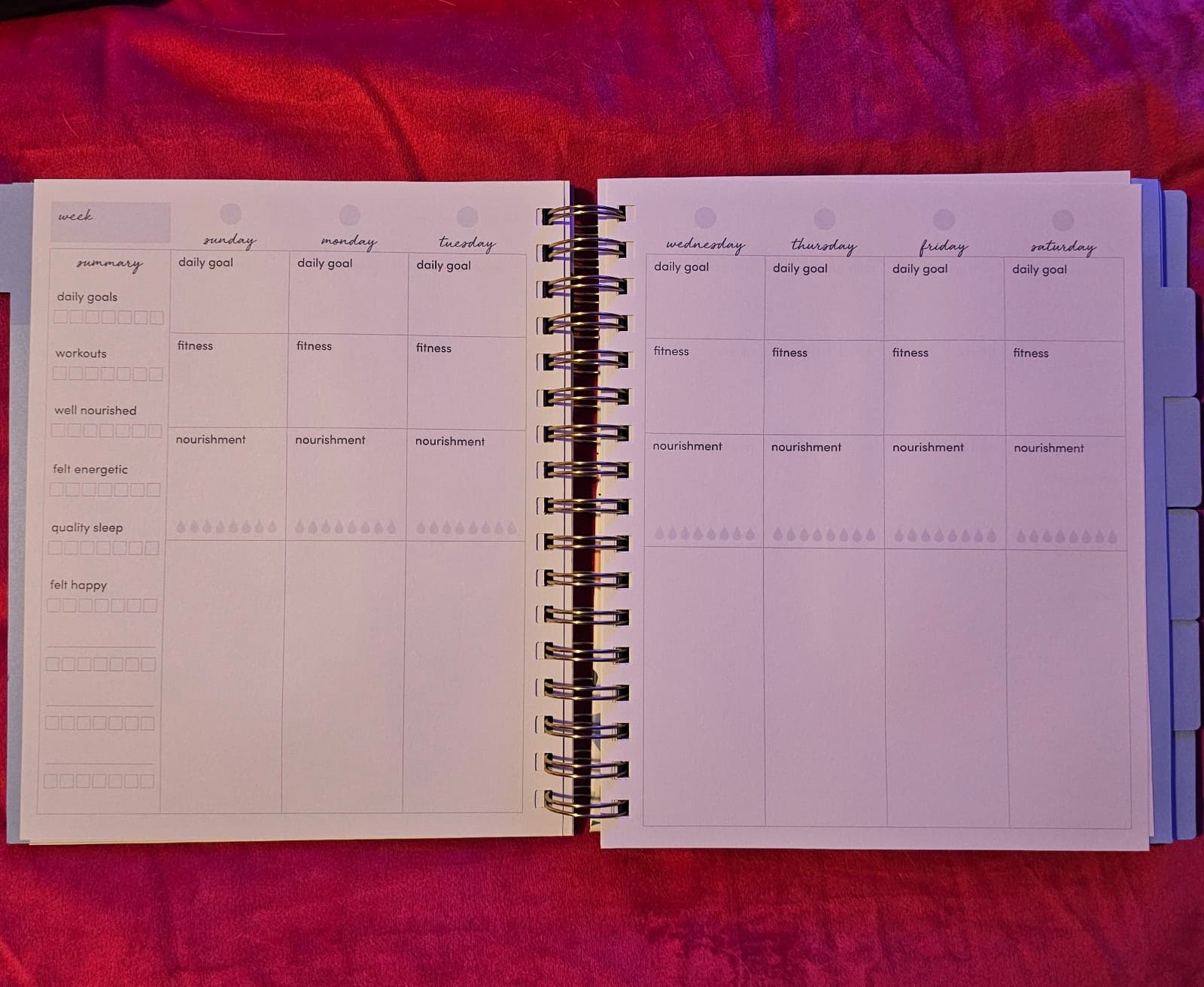12 Month Undated FITLosophy Wellness Planner - Thumbnail 10