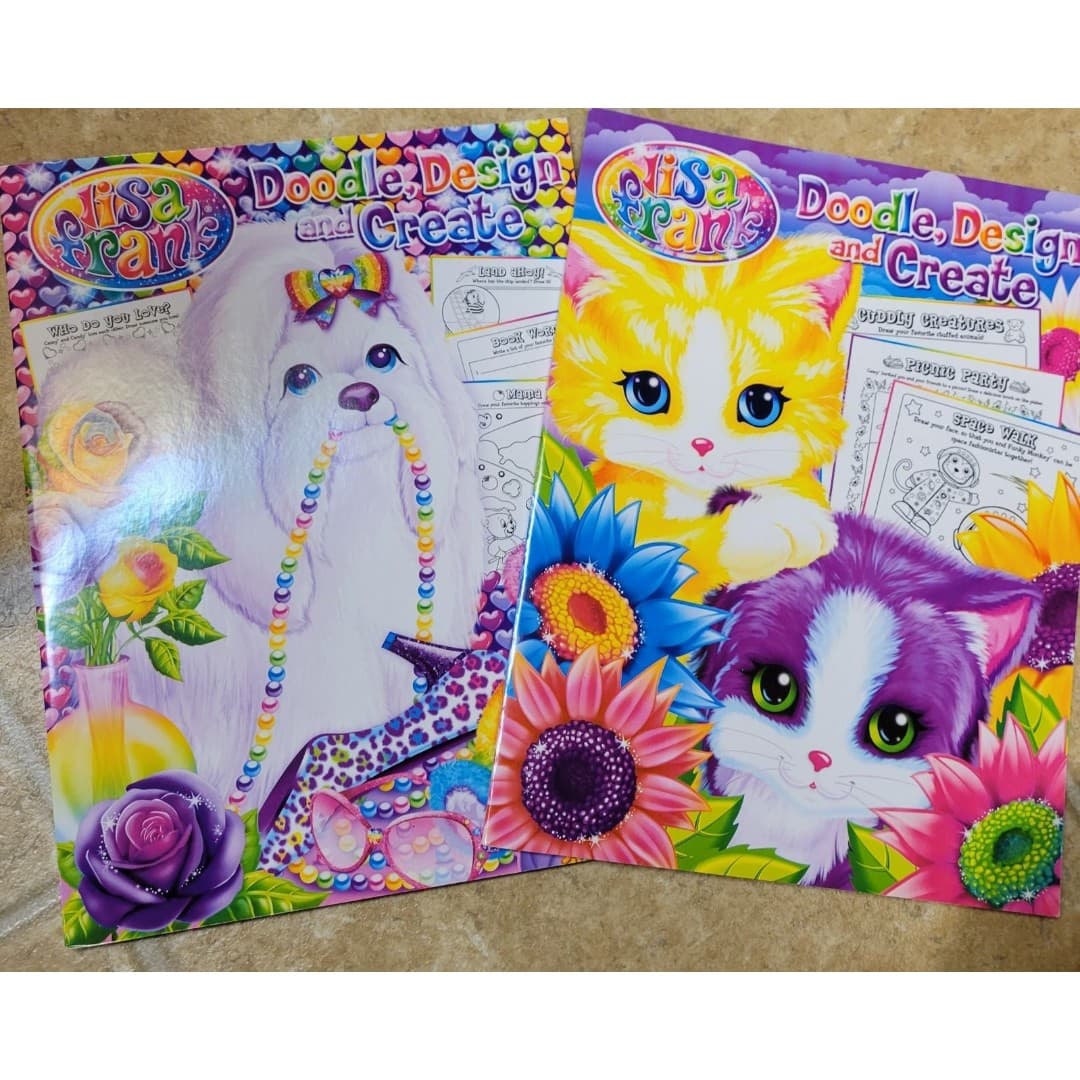 Lisa Frank Coloring Books (2) - Thumbnail 2