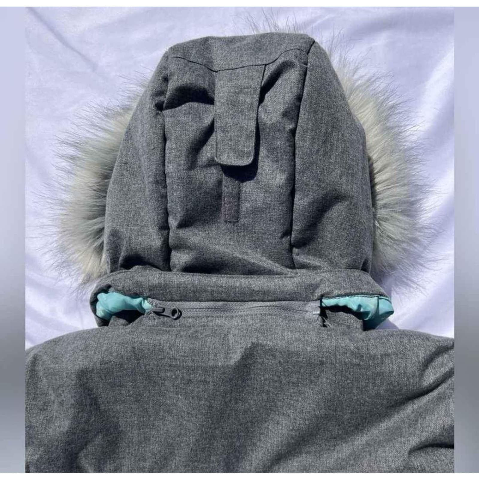 Mountain Warehouse Fur Hooded Coat Size 8 - Thumbnail 6