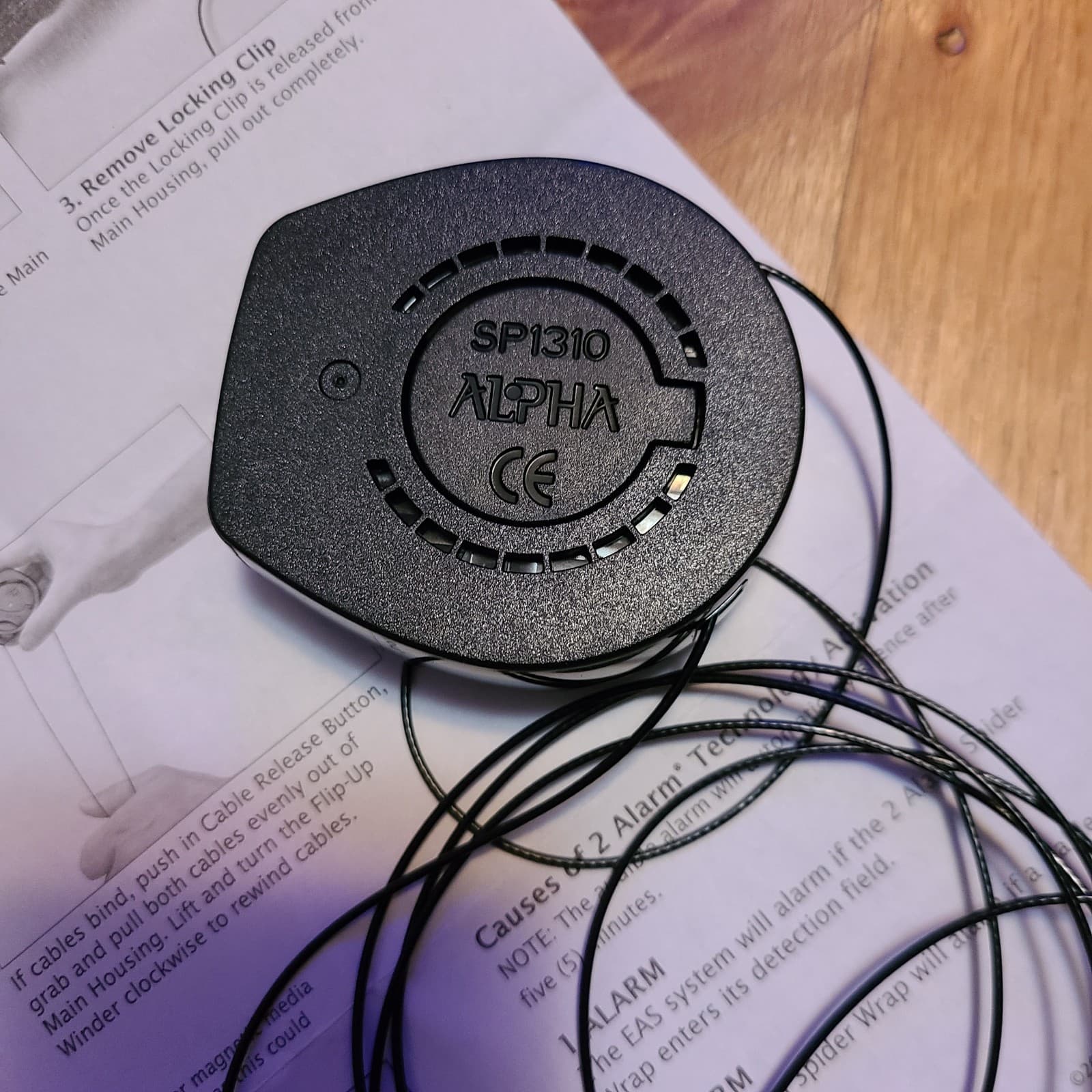 Lot of 10 Spider Wrap Anti-Theft Security Alarms - Thumbnail 5