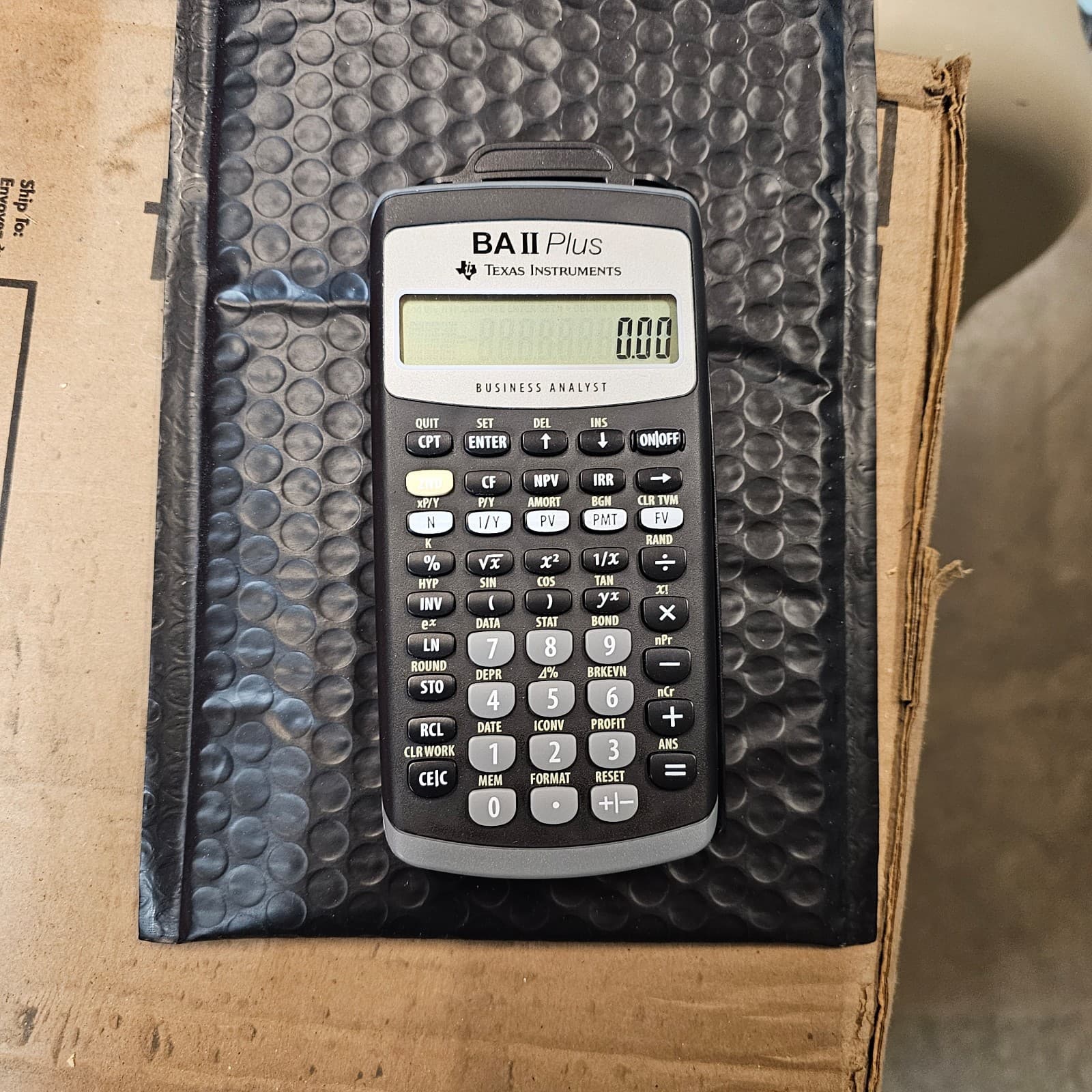 TEXAS INSTRUMENTS BA II PLUS BUSINESS ANALYST CALCULATOR - Thumbnail 5