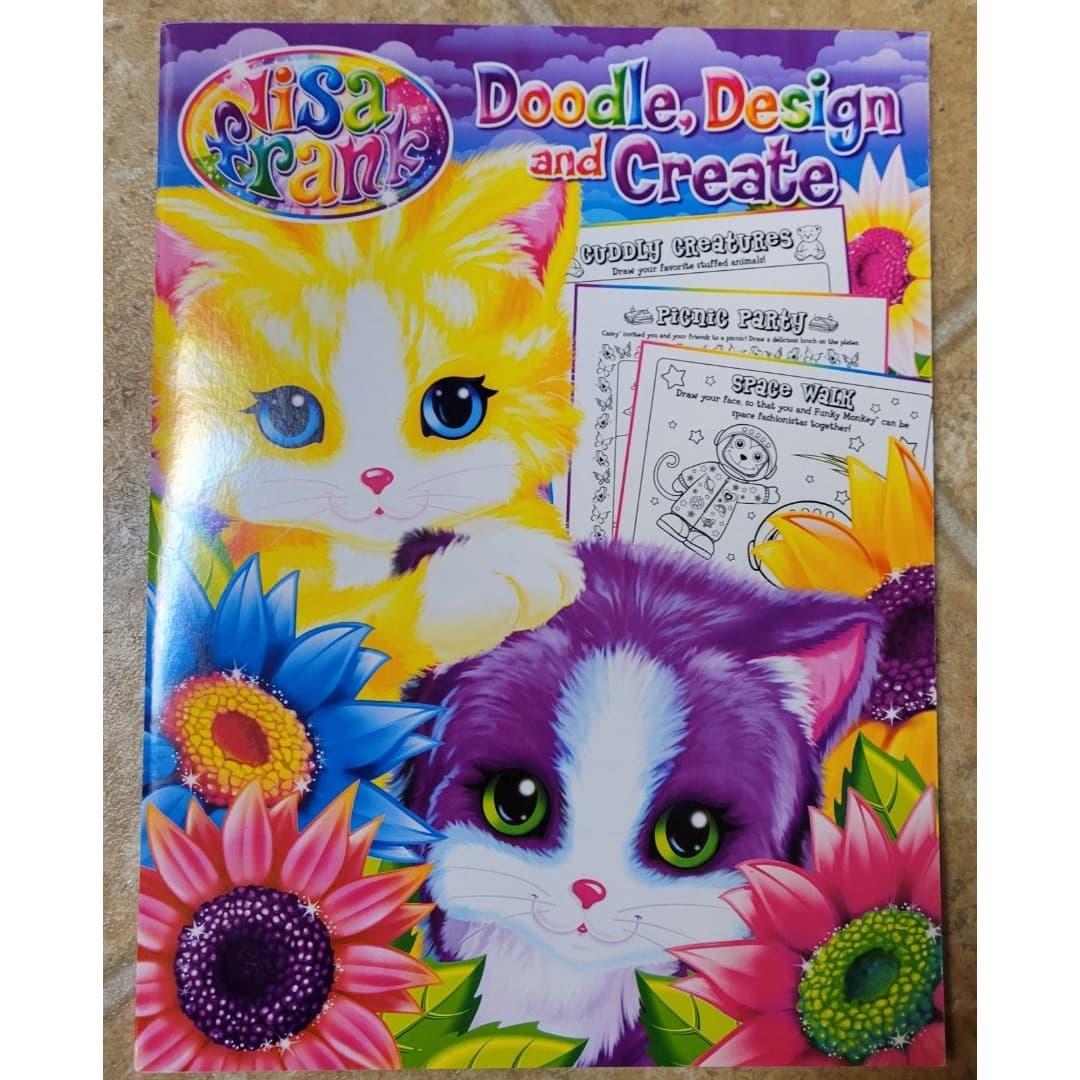 Lisa Frank Coloring Books (2) - Thumbnail 4