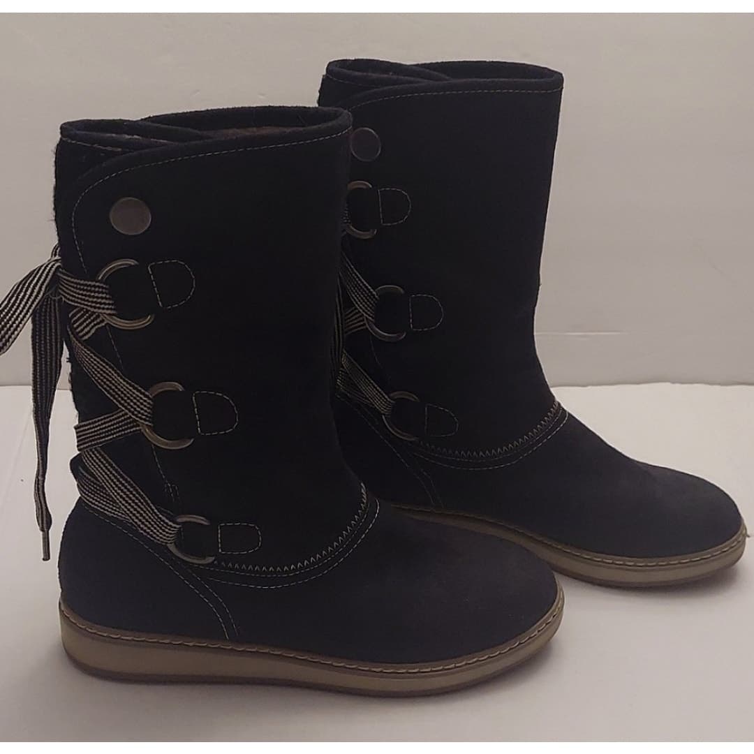 White Mountain Tivia Black Snow Boots - Size 9 - Thumbnail 3