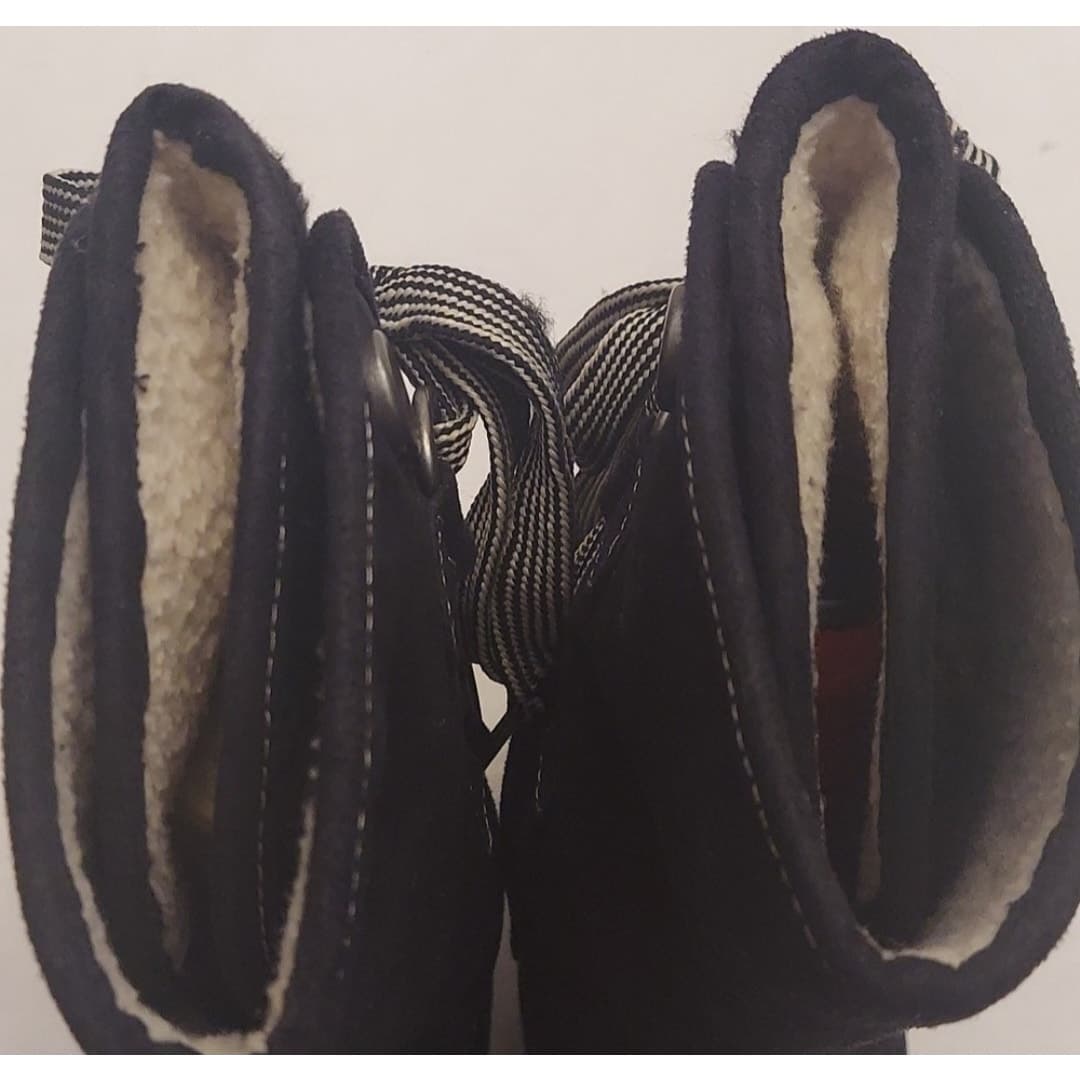 White Mountain Tivia Black Snow Boots - Size 9 - Thumbnail 8