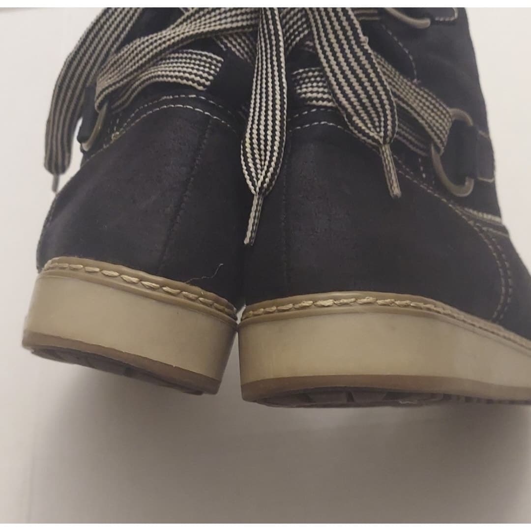 White Mountain Tivia Black Snow Boots - Size 9 - Thumbnail 7