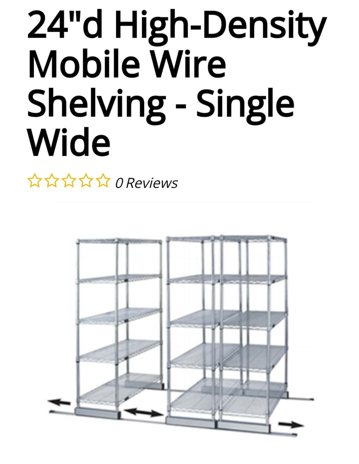 Trakstar Shelving Rollers for Mobile Wire Shelving - Thumbnail 12