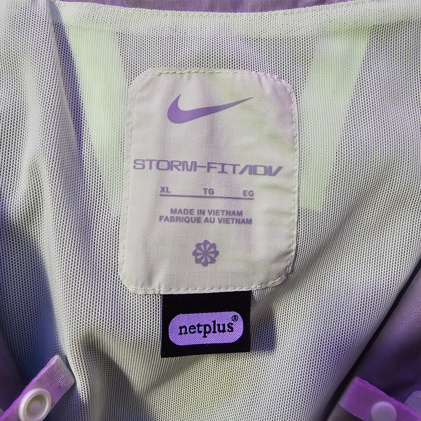 Nike Storm Fit AOV Packable Windbreaker Jacket Size XL - Thumbnail 4