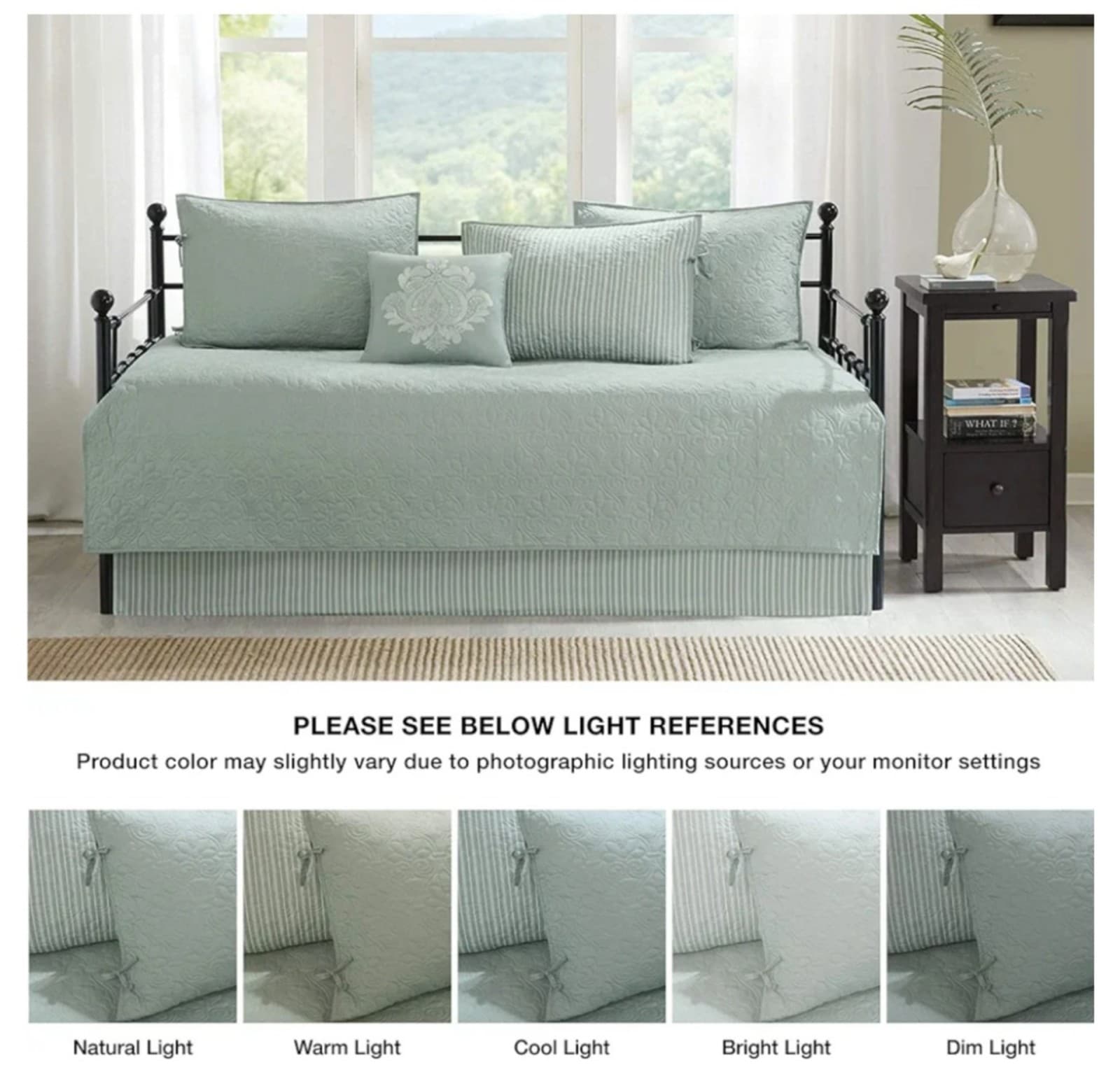 Madison Park 6 Piece Double Sided Day Bed Cover Set - Thumbnail 5