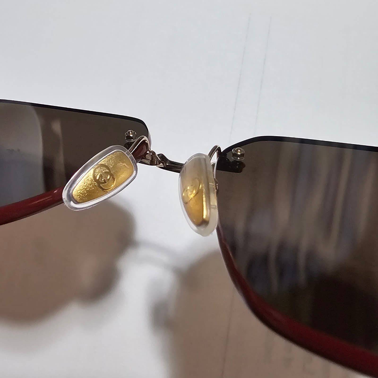 AUTHENTIC GUCCI SQUARE AVIATOR SUNGLASSES MODEL GG1955SA - Thumbnail 10