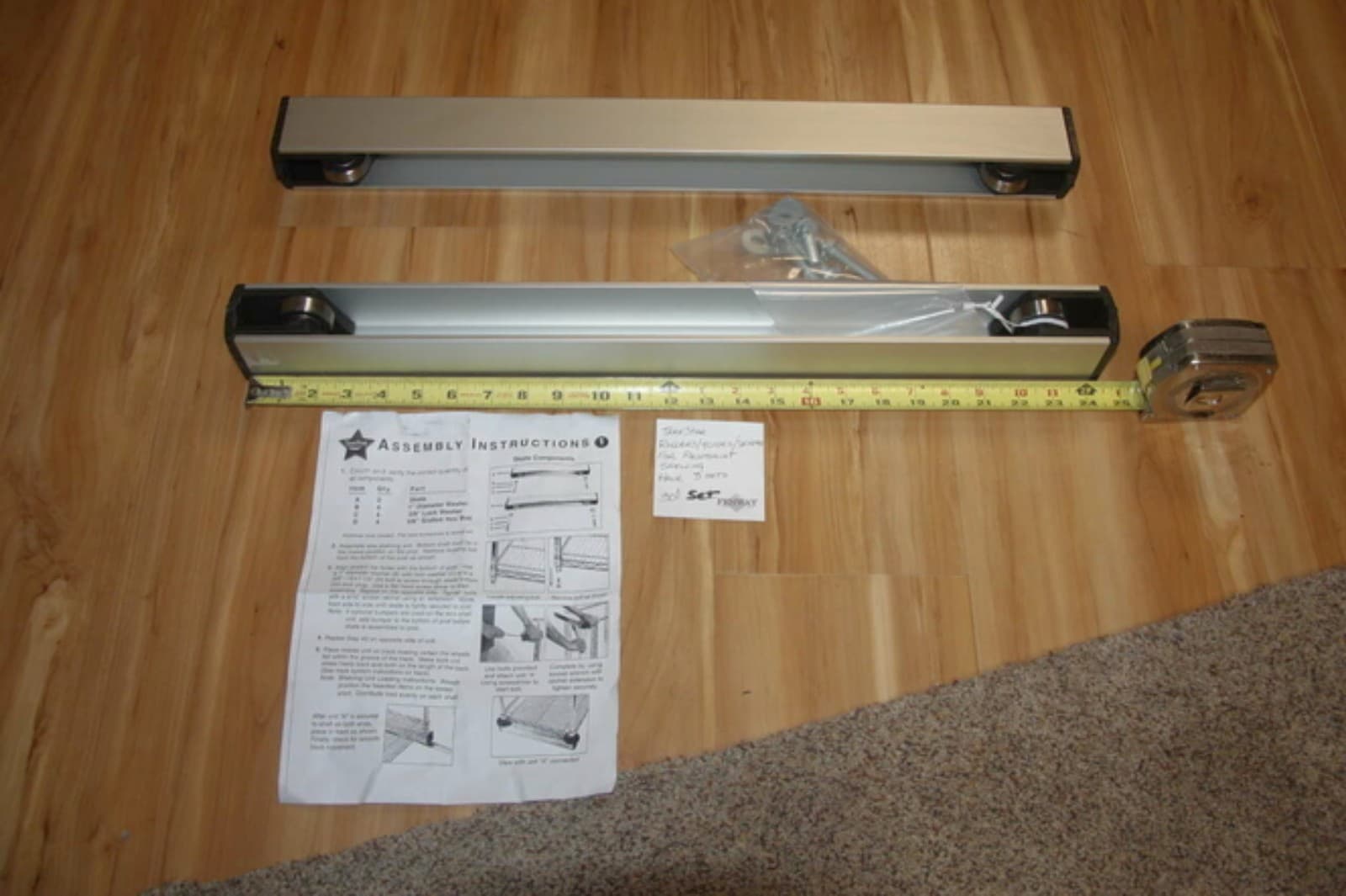 Trakstar Shelving Rollers for Mobile Wire Shelving - Thumbnail 2