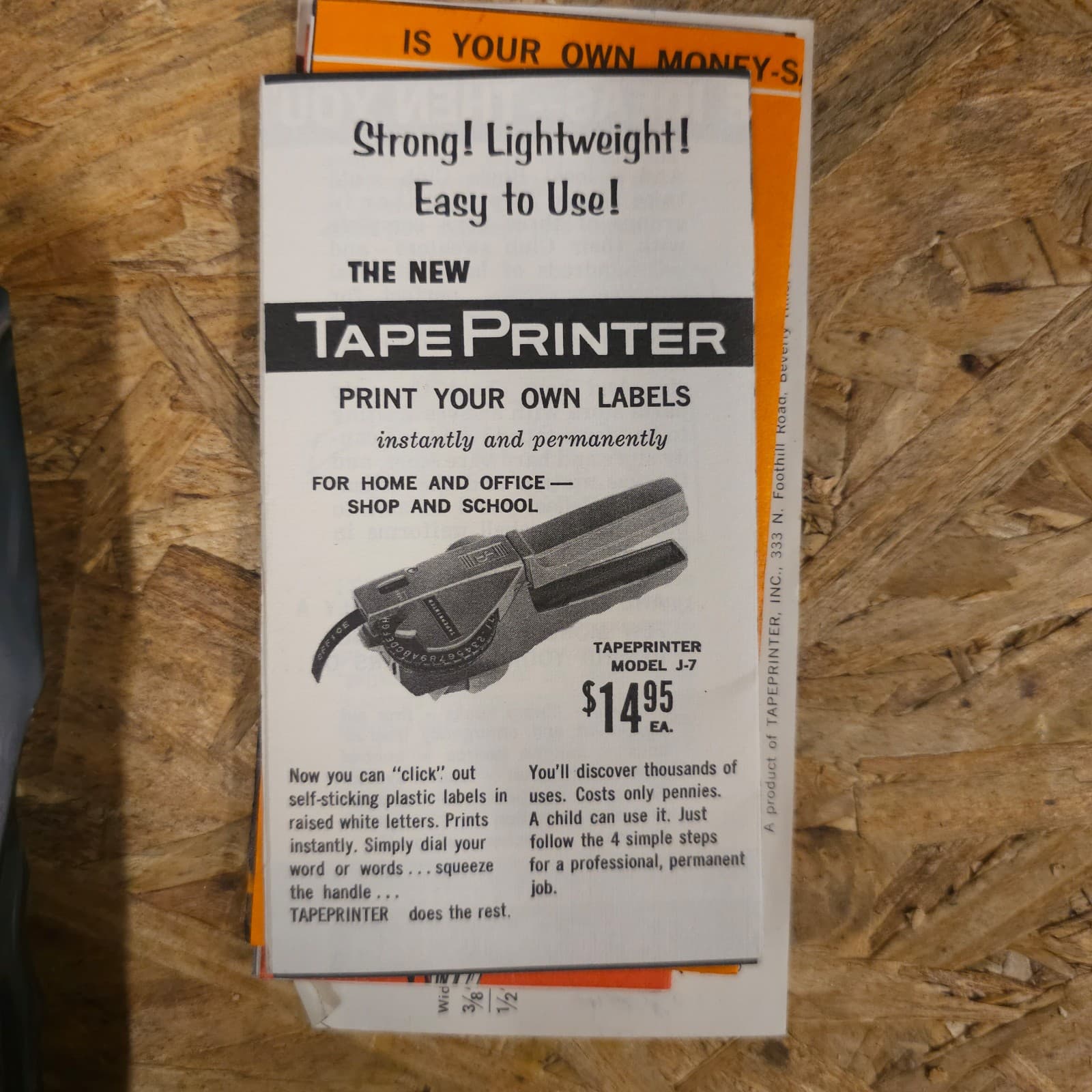 Vintage Rotex Tape Printer Label Maker - Thumbnail 4