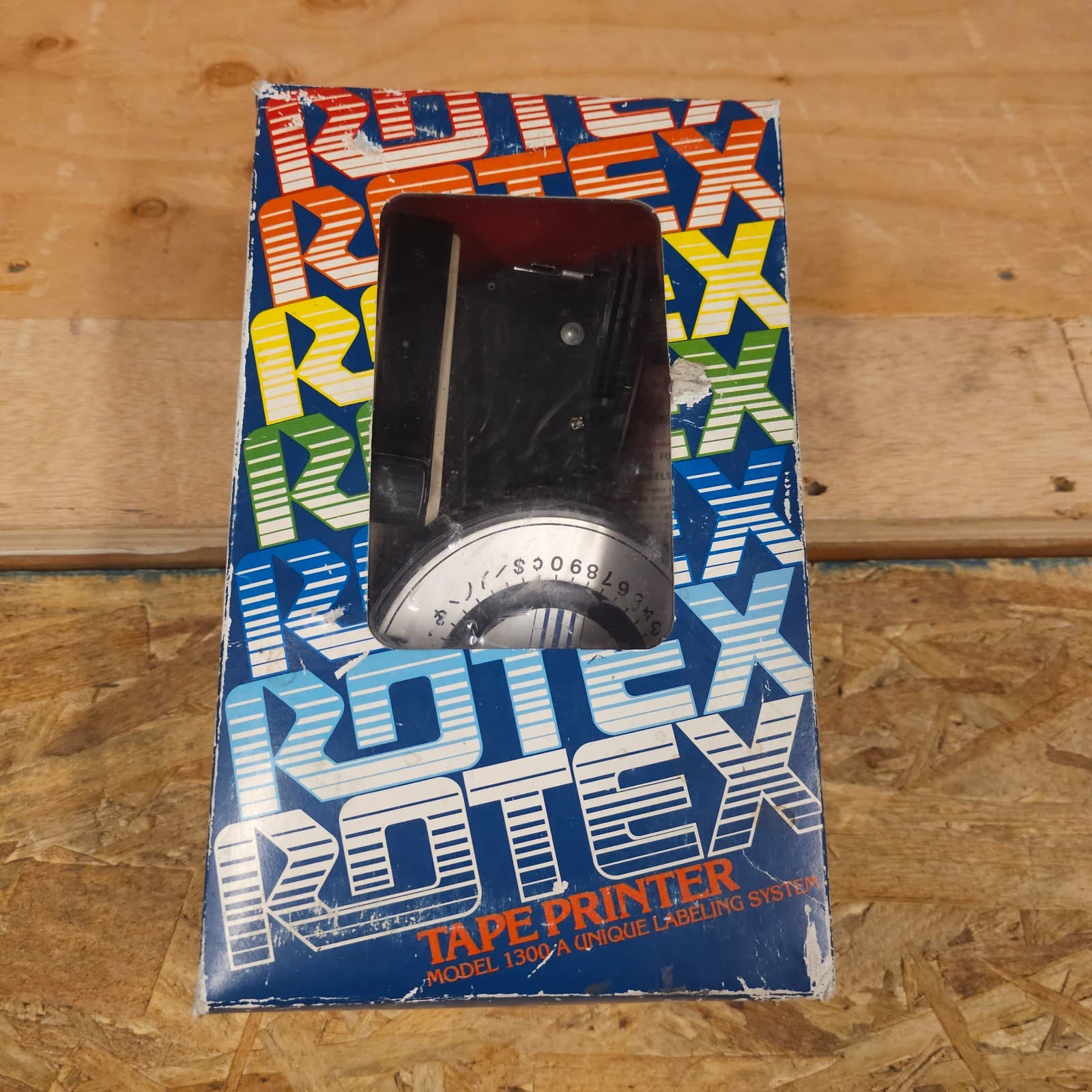 Vintage Rotex Tape Printer Label Maker - Thumbnail 8