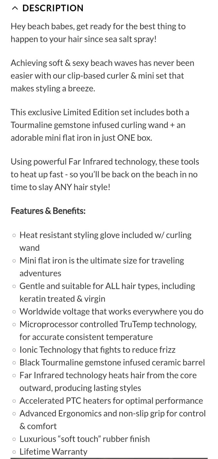 Almost Famous Beachy Waves Limited Edition Combo Set - Thumbnail 11