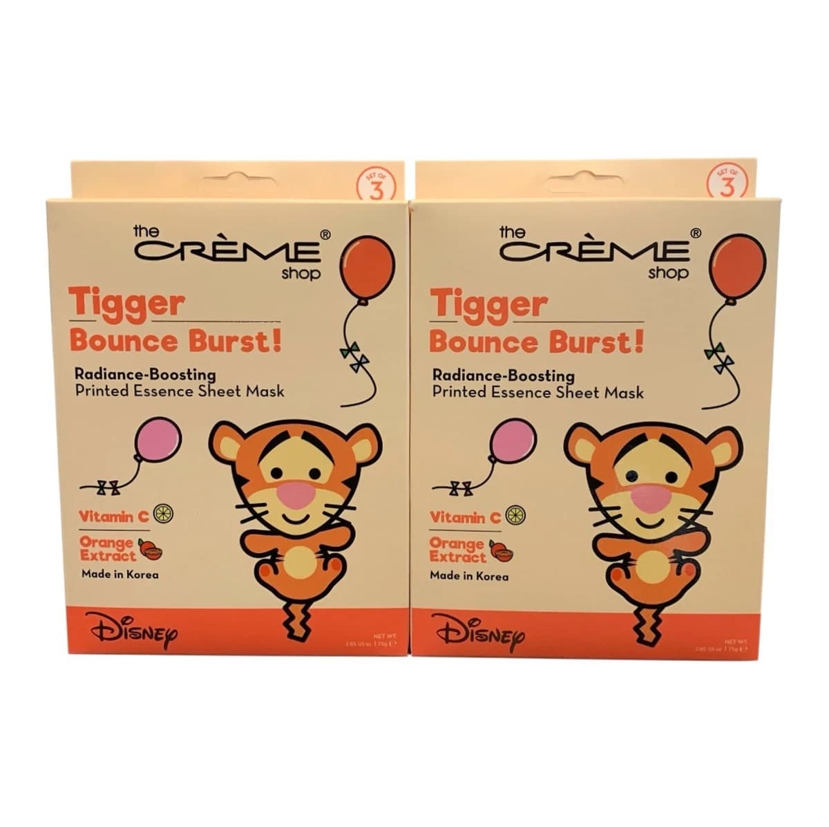 The Crème Shop Tigger Bounce Burst Sheet Mask Set of 3 - Thumbnail 7