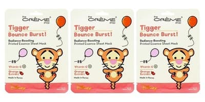 The Crème Shop Tigger Bounce Burst Sheet Mask Set of 3 - Thumbnail 6