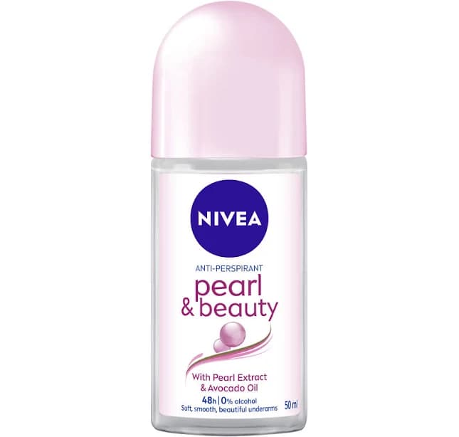Nivea Pearl & Beauty Roll-on Deodorant  Underarm Care with Pearl Extract  Radiant Look and Gentle Feminine Fragrance  50ml - Thumbnail 2