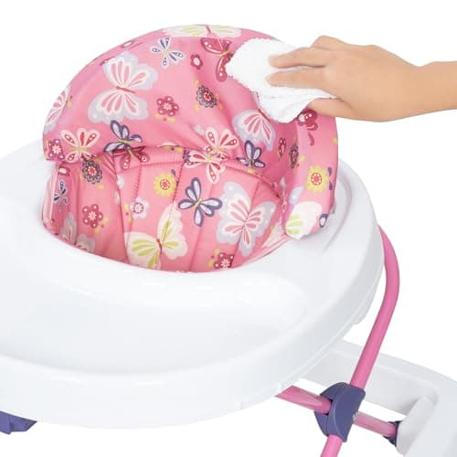 Smart Steps Trend Activity Walker with Removeable Toy Bar, Multi-Directional Front Wheels, Tray, Adjustable Height and Flat Fold Frame for Storage, Ages 6 Months +, Emily Pink - Thumbnail 3