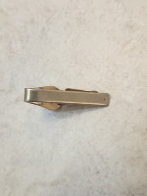 Vintage Mens Tie Clip Bar Lot Mixed Gold Silver Tone Retro Suit Accessories - Thumbnail 6