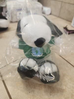 Metlife Snoopy Peanuts SAVE OUR PLANET Earth Day Stuffed Plush - NEW in Package - Thumbnail 4