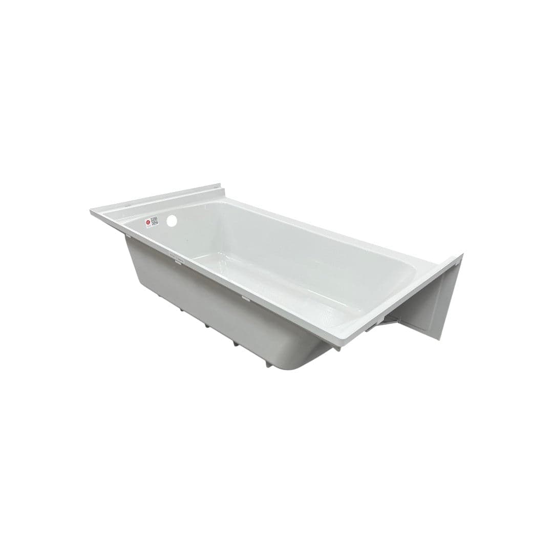 Woodbridge Composite Rectangular 3-Wall Alcove Tub (Tub Surrounded Compatible), Drain Hole TB-6032-R - Thumbnail 4